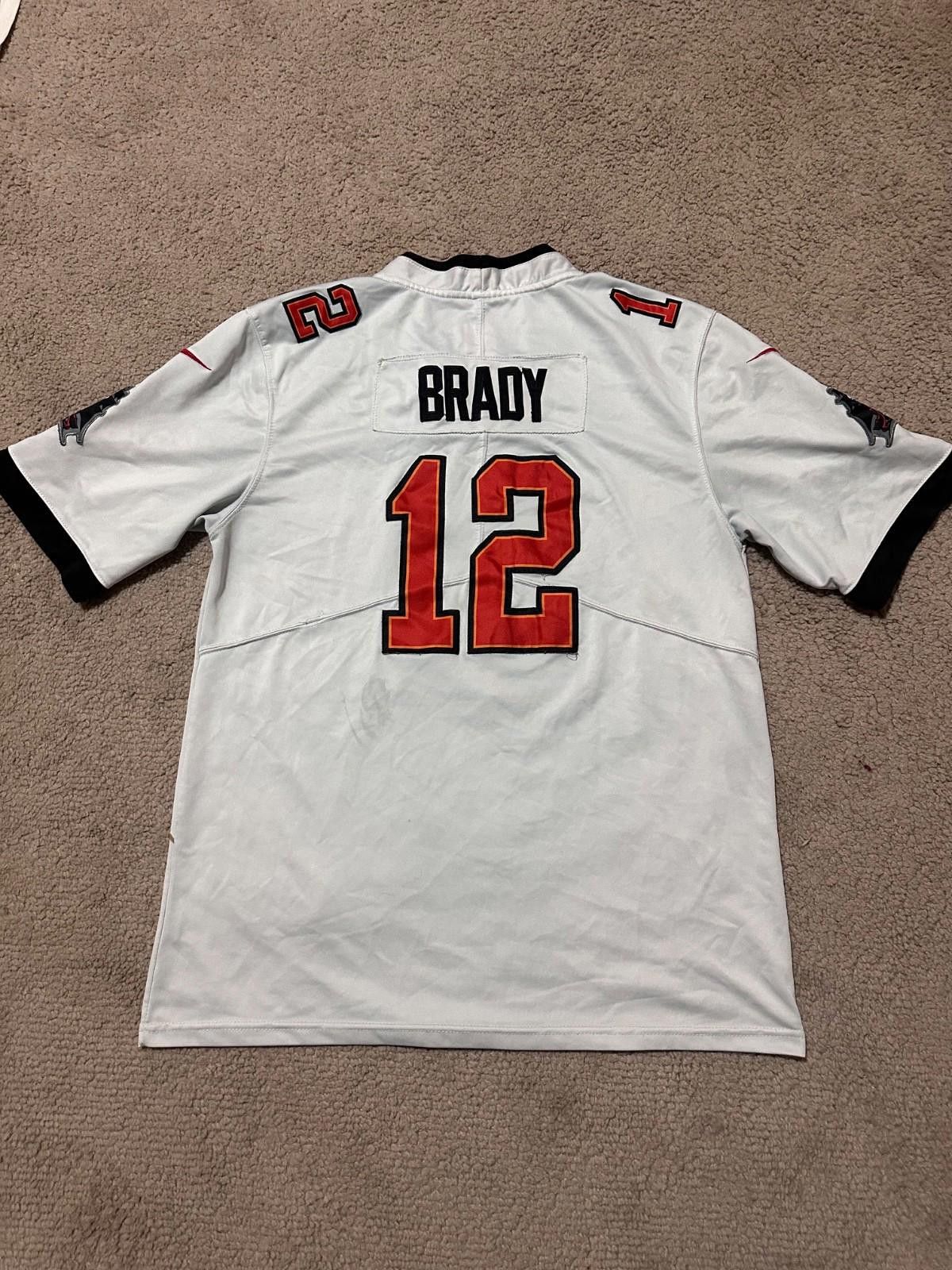 Nike Vintage Tom Brady #12 Tampa Bay Buccaneers Jersey On-Field L Size US L / EU 52-54 / 3 - 6 Thumbnail