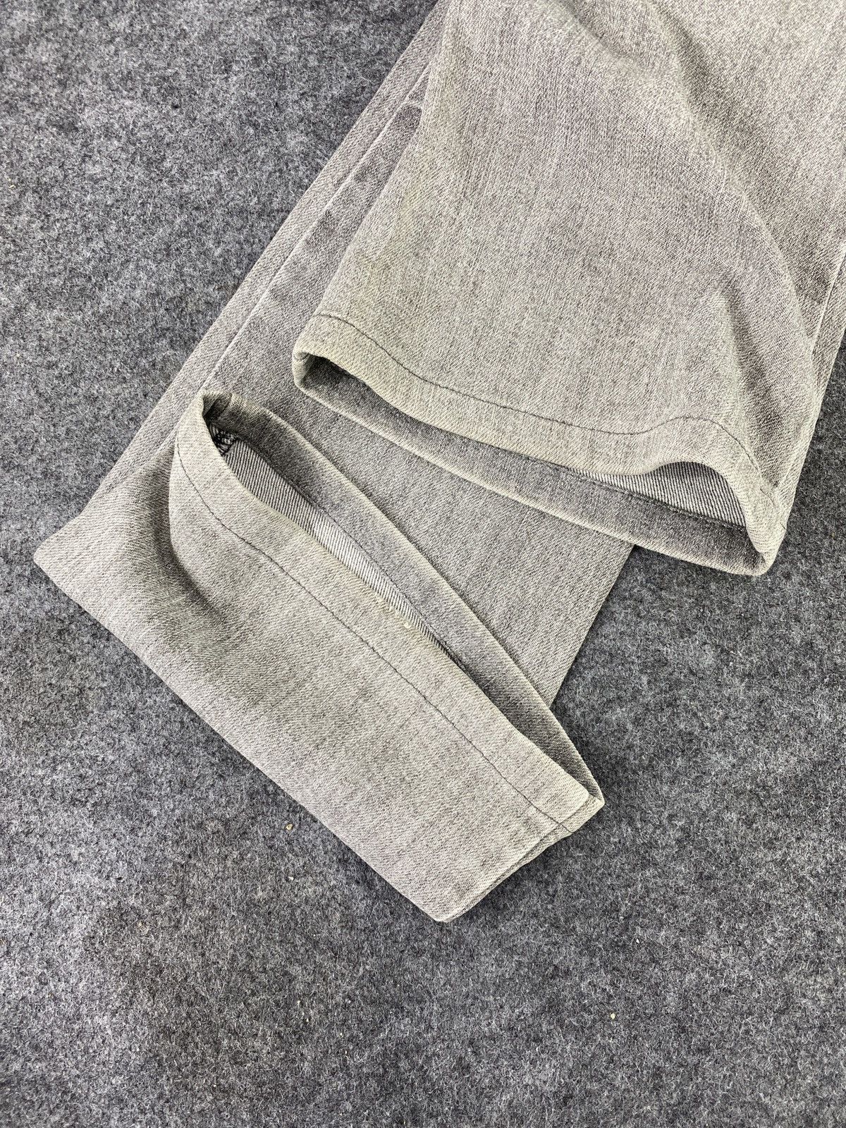Japanese Brand × Jean Japanese Brand Indivi Bootcut Faded Grey Jeans - J1047 Size 28" / US 6 / IT 42 - 11 Thumbnail