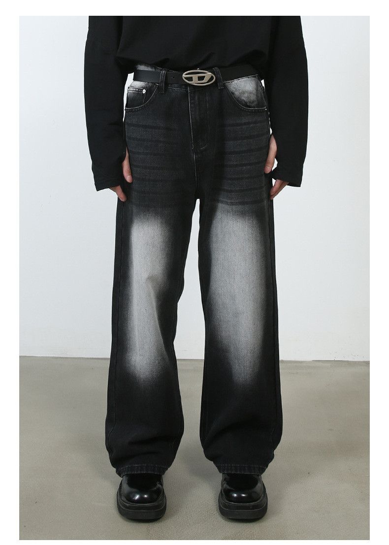 Japanese Brand × Jean Vintage washed trendy all-match casual jeans Size US 32 / EU 48 - 1 Thumbnail