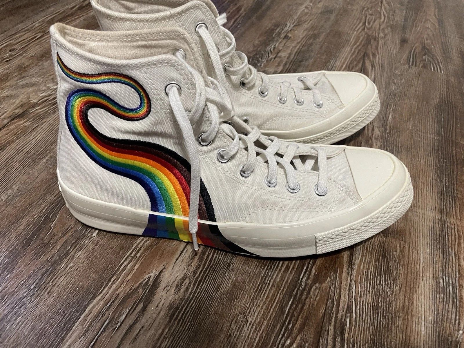 Converse Chuck Taylor All Star 70 Hi High Pride Rainbow 2021 LGBTQ+ Size US 9.5 / EU 42-43 - 1 Thumbnail