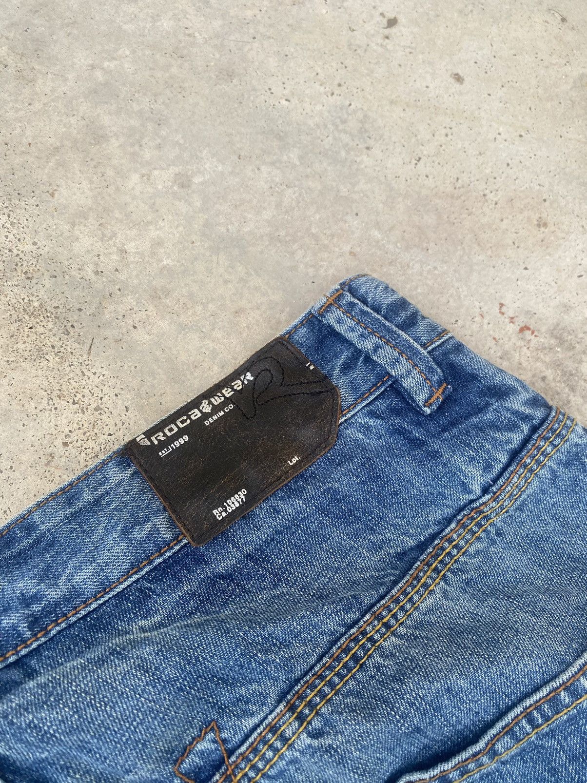 Affliction 2000s Rocawear Loose Baggy jnco style y2k Jeans Size US 36 / EU 52 - 8 Thumbnail