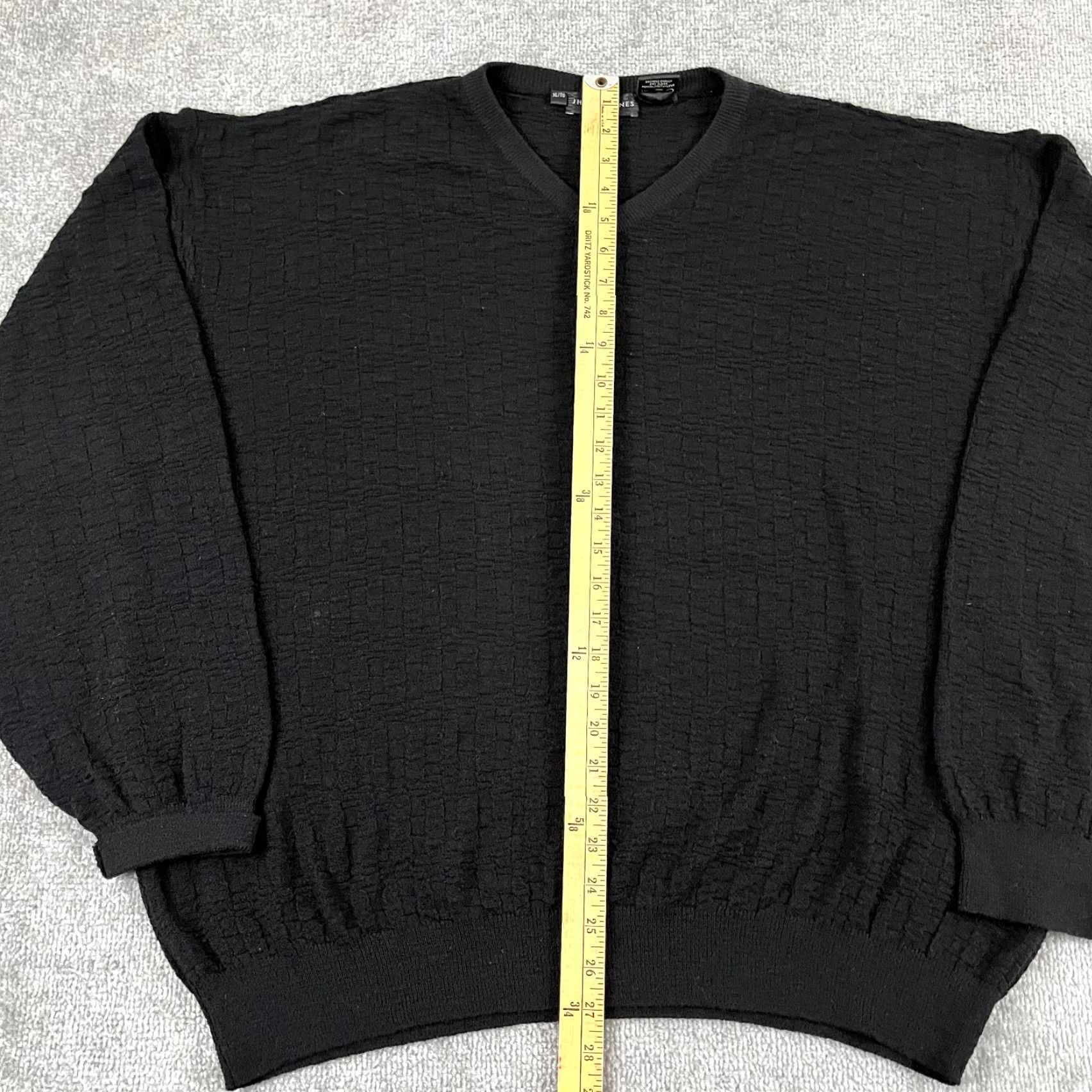 Etro VINTAGE JHANE BARNES Sweater Mens XL Wool Nylon Lightweight Knit Pullover Retro Size US XL / EU 56 / 4 - 3 Thumbnail