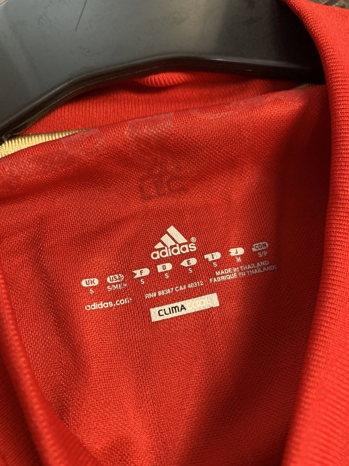 Adidas Gerrard Vintage Liverpool Jersey Size US S / EU 44-46 / 1 - 8 Thumbnail