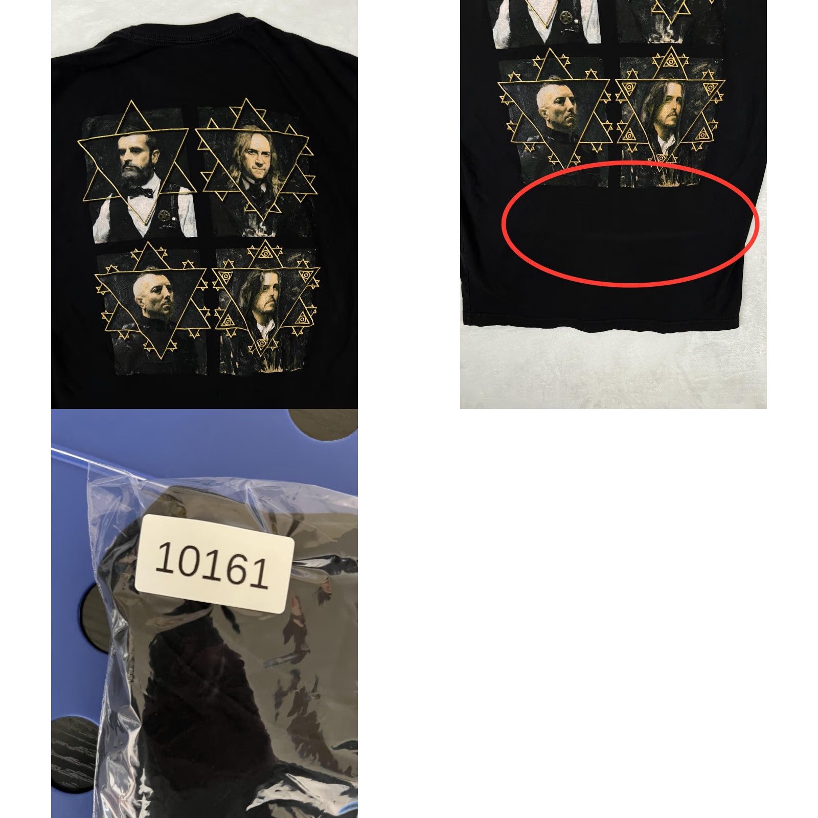 Vintage Tool Fear Inoculum T-Shirt Mens Medium Black Band Portrait Graphic Rock Metal Size US M / EU 48-50 / 2 - 8 Thumbnail