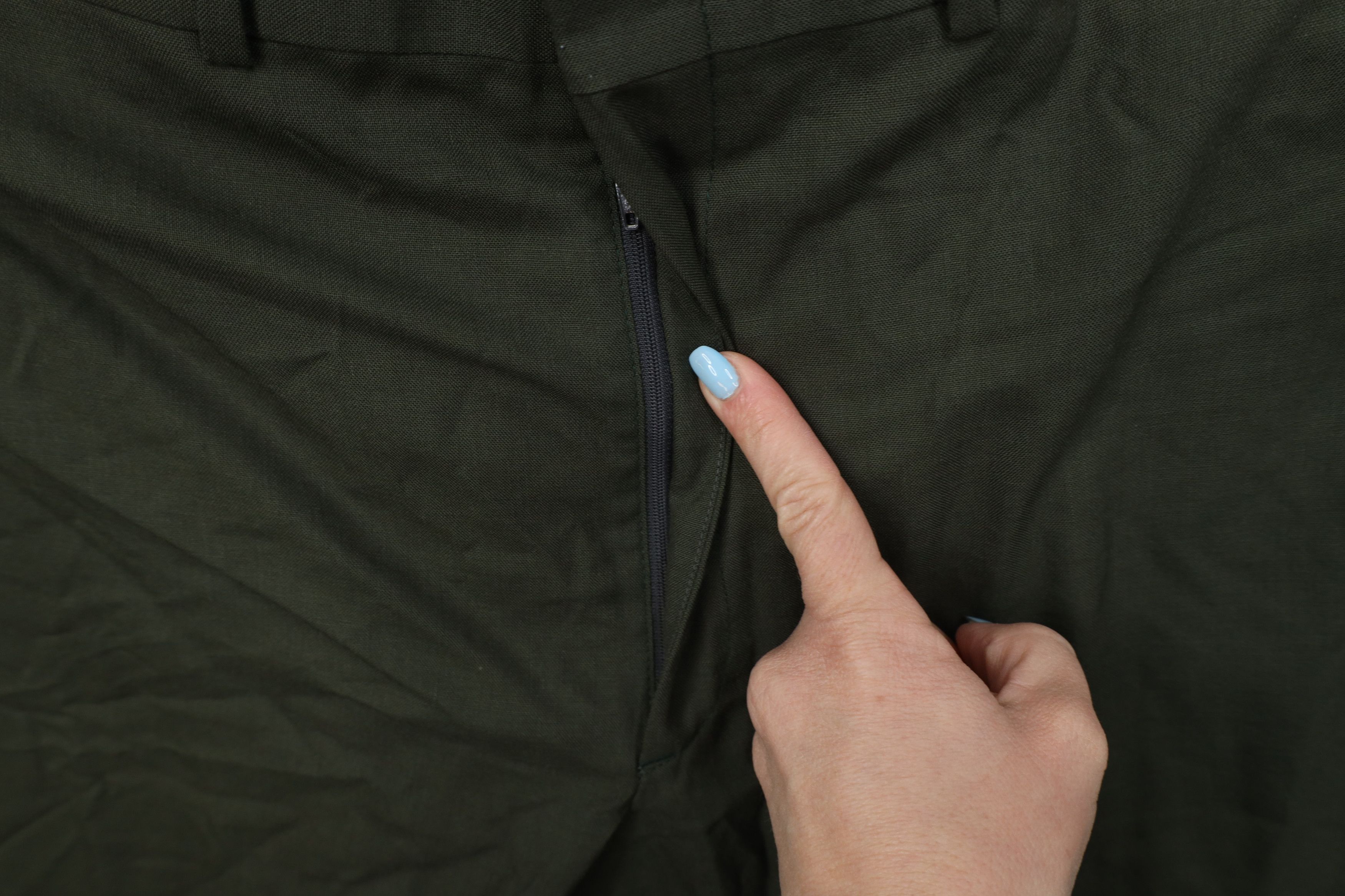 Vintage Vintage 60s 70s Streetwear Flared Wide Leg Chino Pants Green Size US 40 / EU 56 - 5 Thumbnail