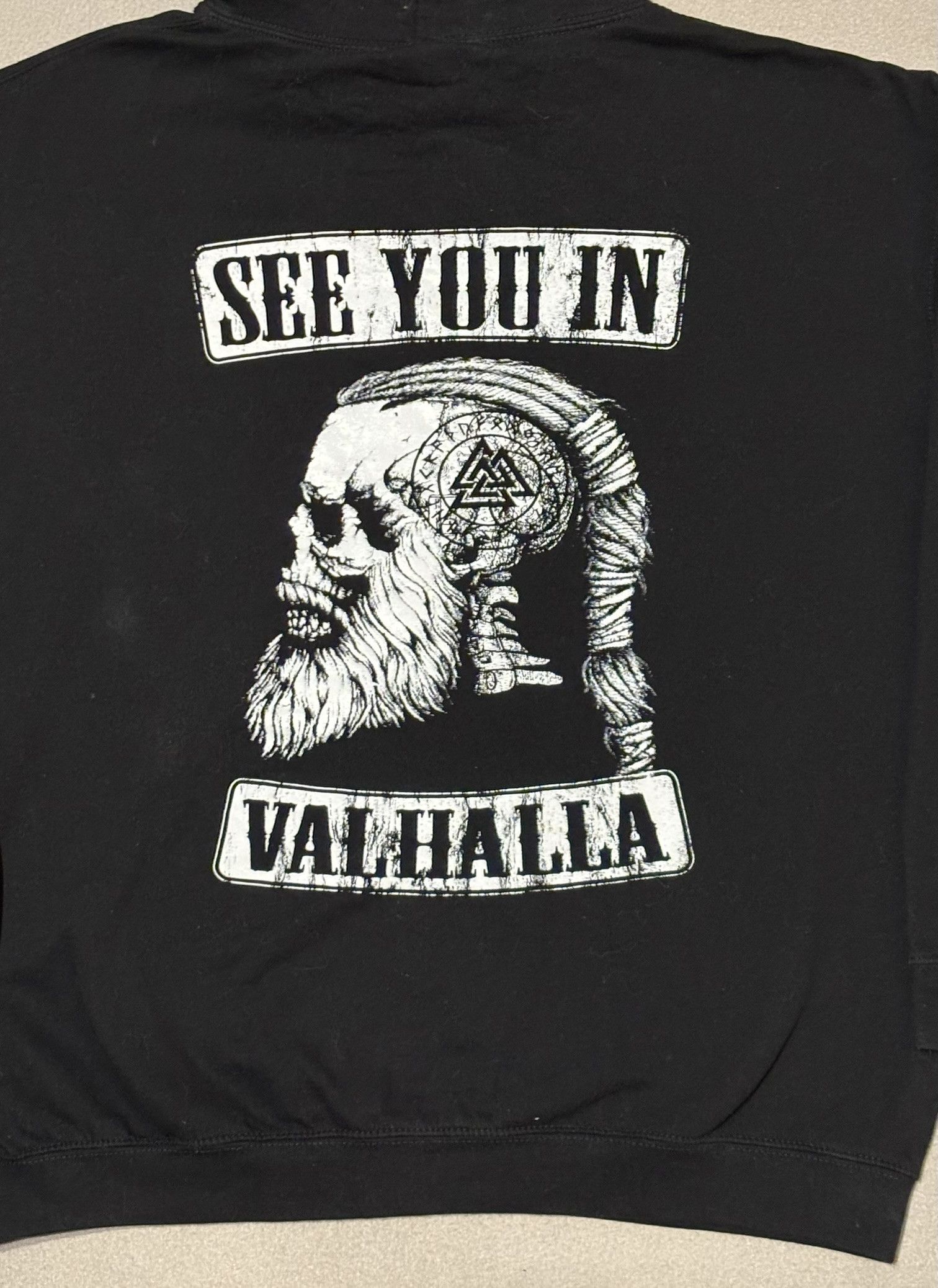 Band Tees See You In Valhalla Viking Hoodie Size XXL Size US XXL / EU 58 / 5 - 11 Thumbnail