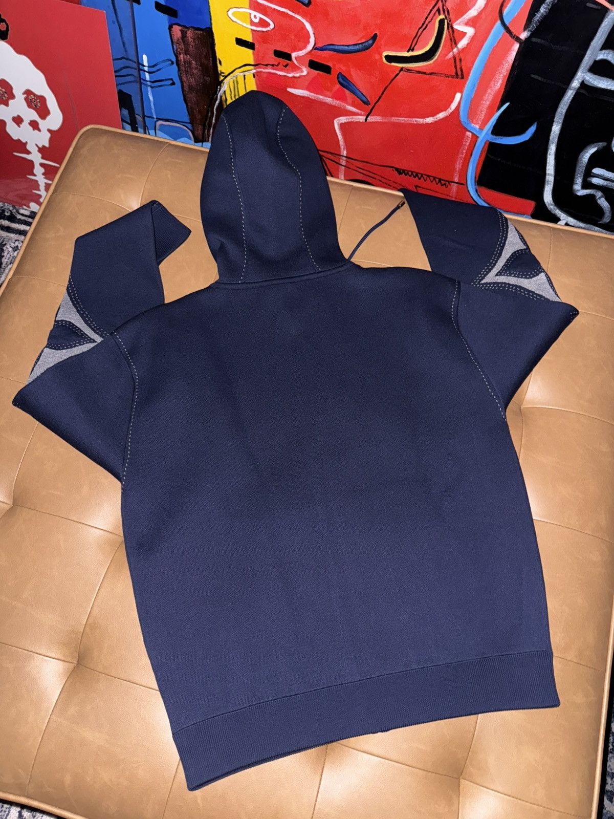 Louis Vuitton Louis vuitton logo zip up hoodie Size US M / EU 48-50 / 2 - 3 Thumbnail