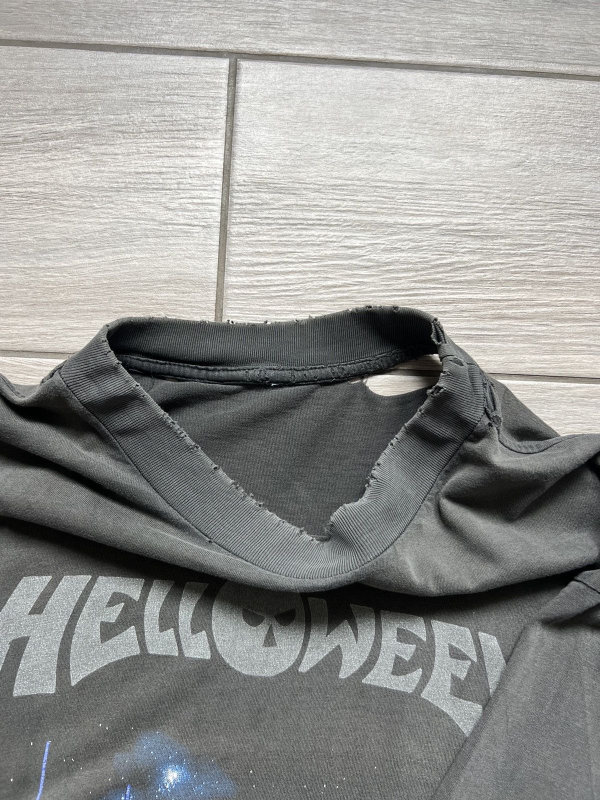 Band Tees × Vintage Rare Vintage Helloween 1994/95 Master Ring World TourT-Shirt Size US M / EU 48-50 / 2 - 11 Thumbnail