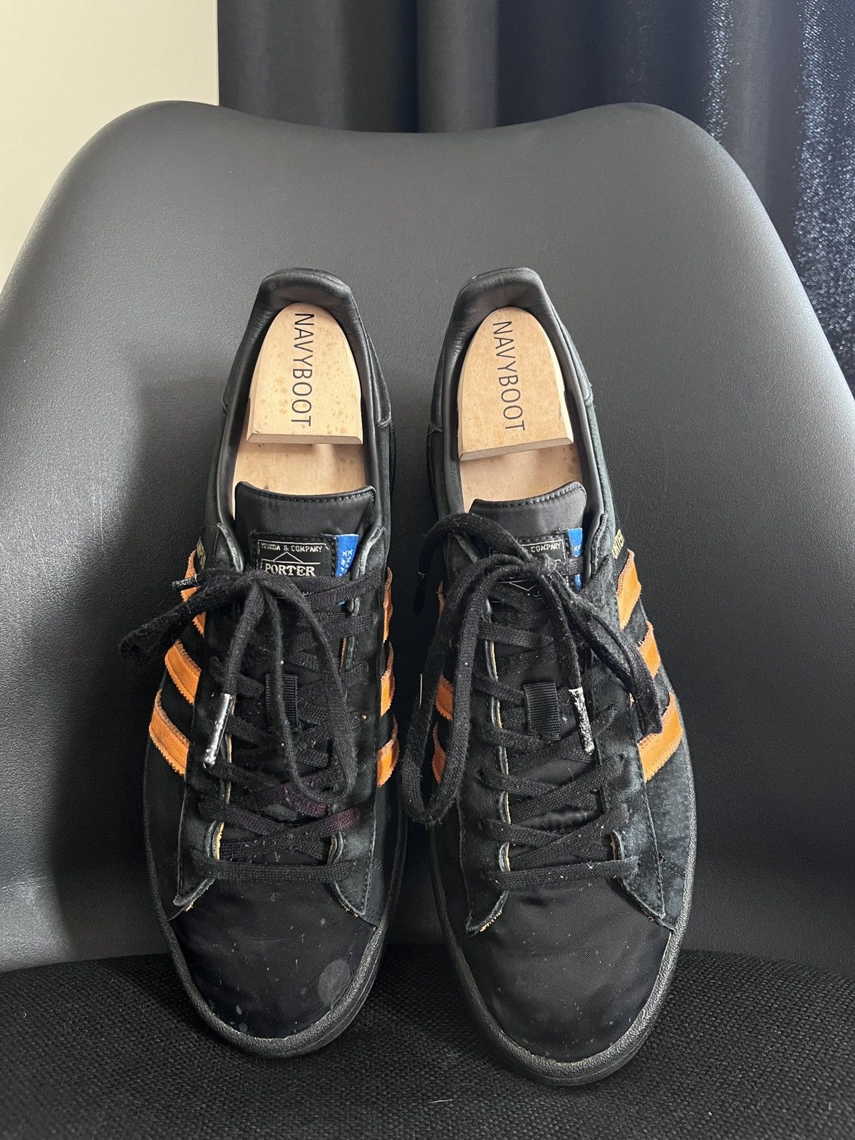 Adidas × Porter Adidas x Porter Yoshida & Co Campus Sneakers Size US 7.5 / EU 40-41 - 4 Thumbnail
