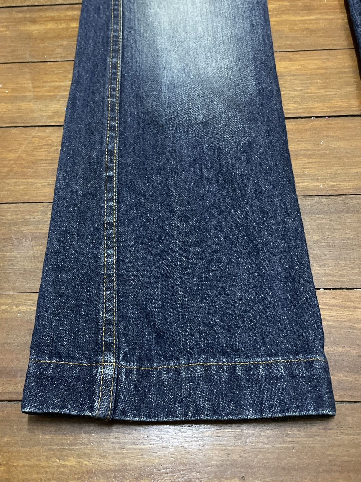 Diesel × Vintage Very Rare Design Vintage Brand Diesel Flared Jeans 1990s Size US 29 - 5 Thumbnail