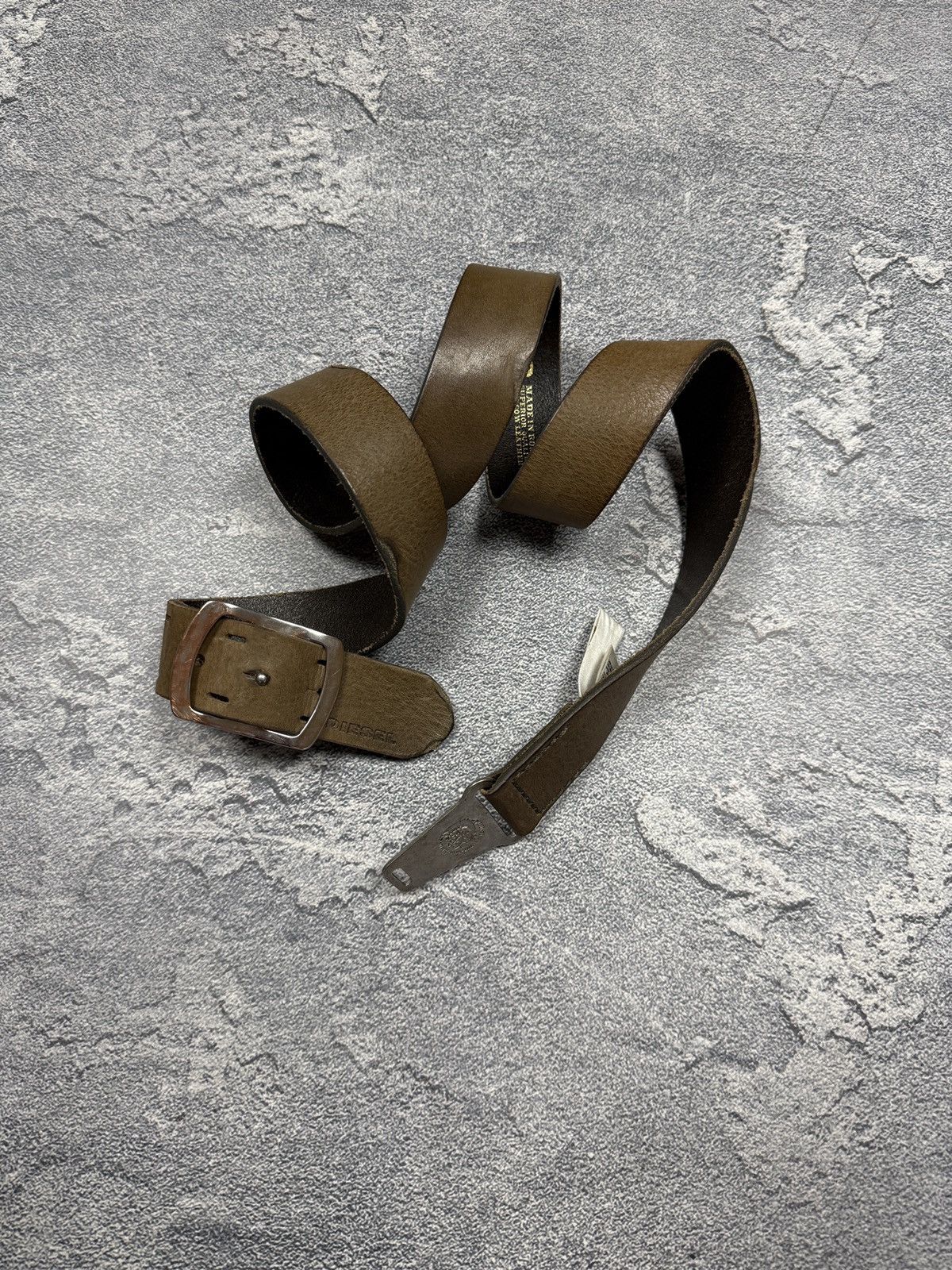 Diesel Y2K Diesel Belt Metal Logo Japanese Size ONE SIZE - 1 Thumbnail
