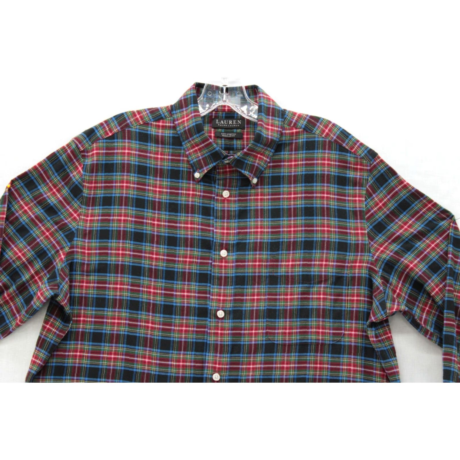 Ralph Lauren Lauren Ralph Lauren Black Label Shirt Mens Large Multicolor Plaid Flannel Preppy Size US L / EU 52-54 / 3 - 2 Thumbnail