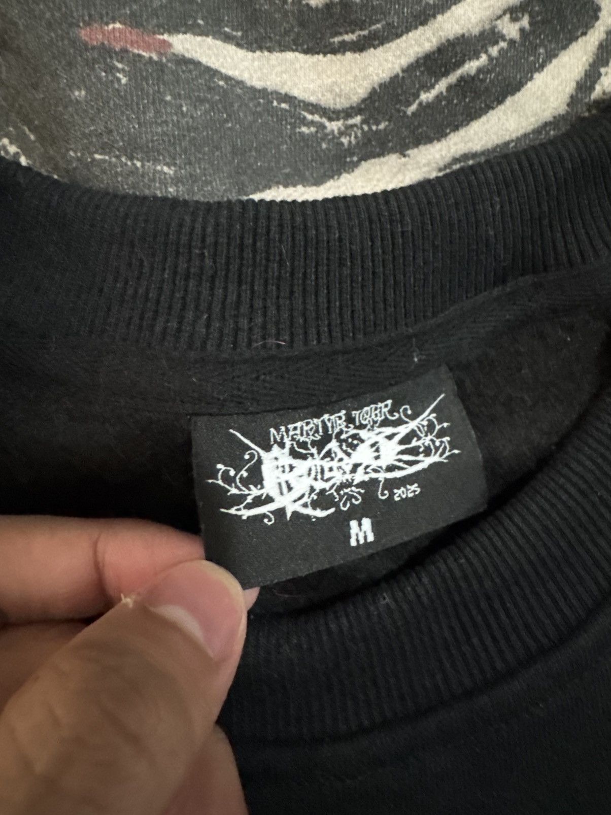 Drain Gang Bladee “Martyr” Tour Merch Sweater Size US M / EU 48-50 / 2 - 3 Thumbnail
