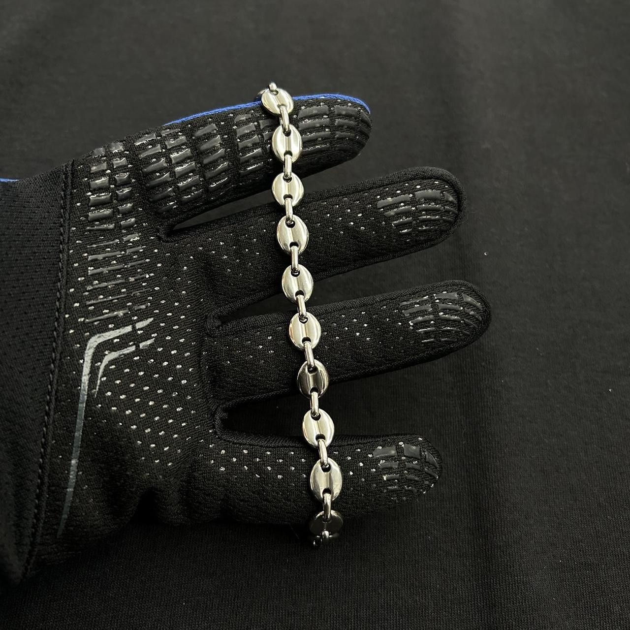 Vintage Vintage 2000s Gucci Style Hip Hop Silver Bracelet Size ONE SIZE - 2 Thumbnail