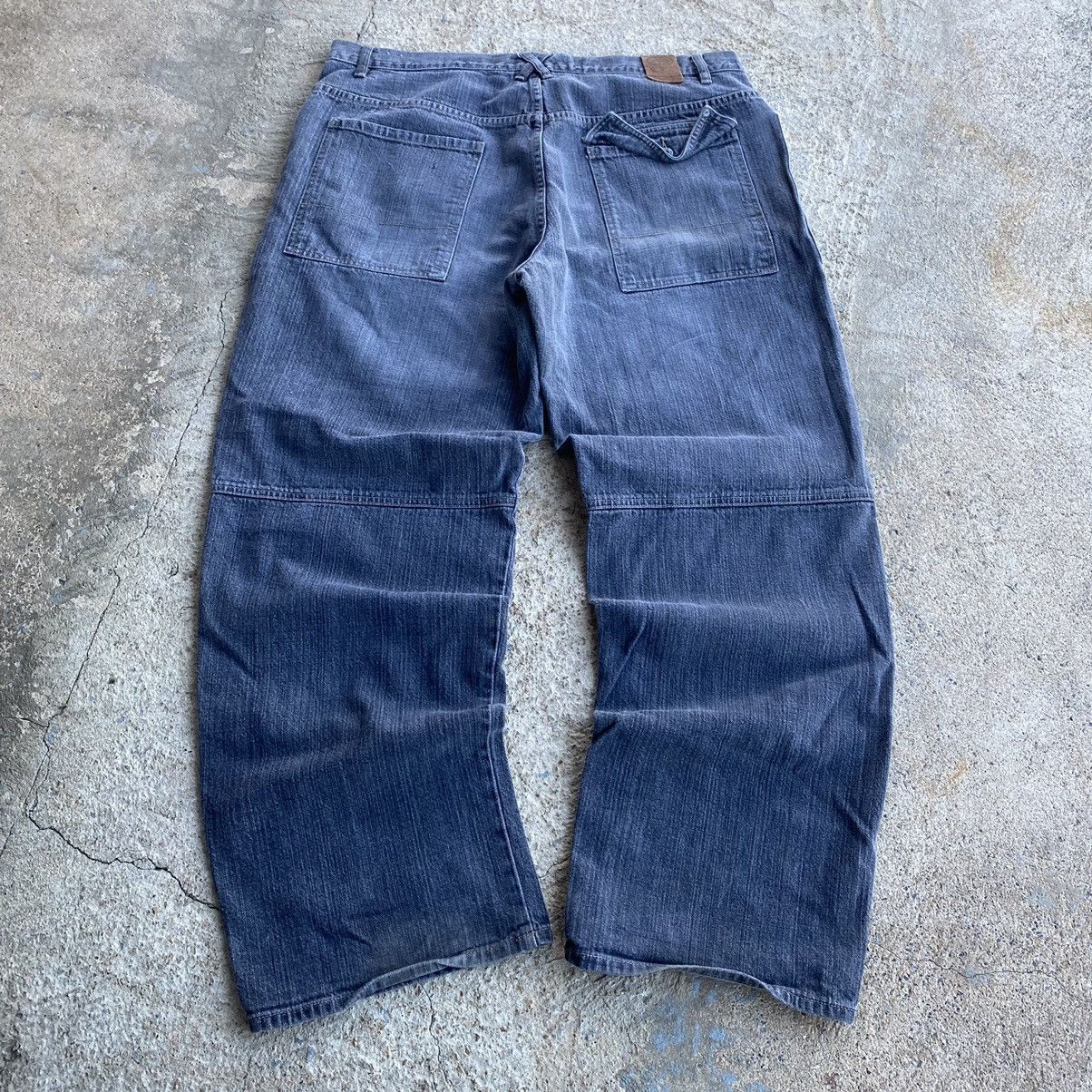 Ecko Unltd. × Japanese Brand × Vintage Vintage Y2K Ecko Baggy Double Knee Denim Jnco Style Jeans Size US 38 / EU 54 - 10 Thumbnail