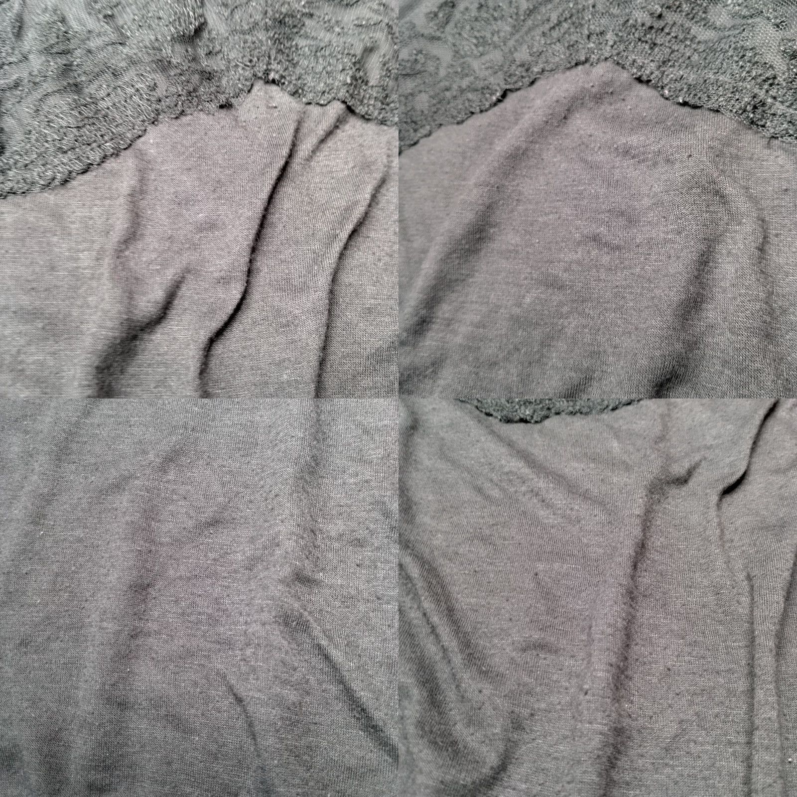 American Eagle Outfitters VINTAGE American Eagle Outfitters Tank Top Women S Camisole Lace Top V-Neck Pullover Elastic Waist Gray Sleeveless Casual Size S / US 4 / IT 40 - 9 Thumbnail