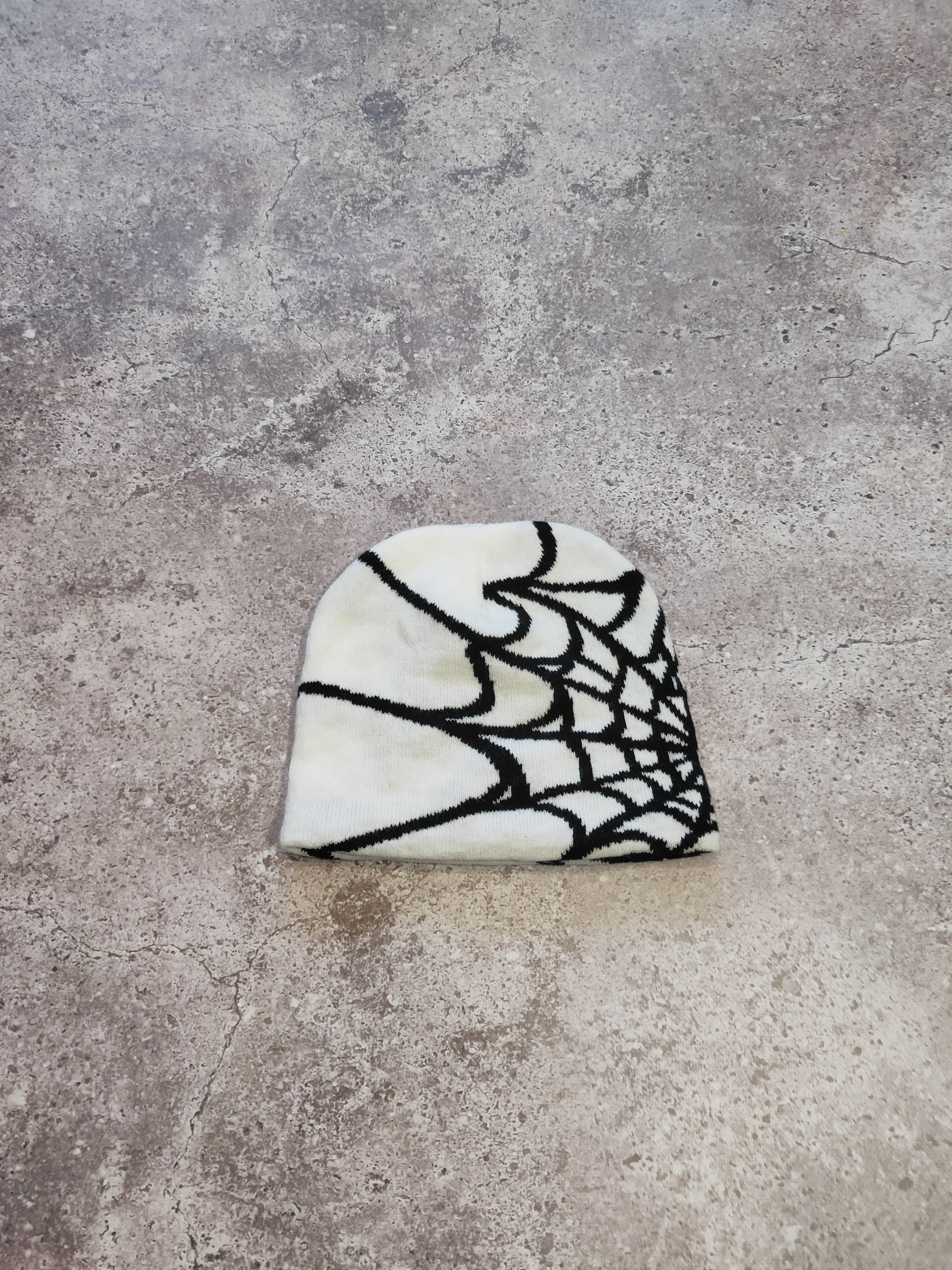 Japanese Brand × Vintage 🕷️🕸️ Spider Web Beanie Hat y2k 🕸 Size ONE SIZE - 1 Thumbnail