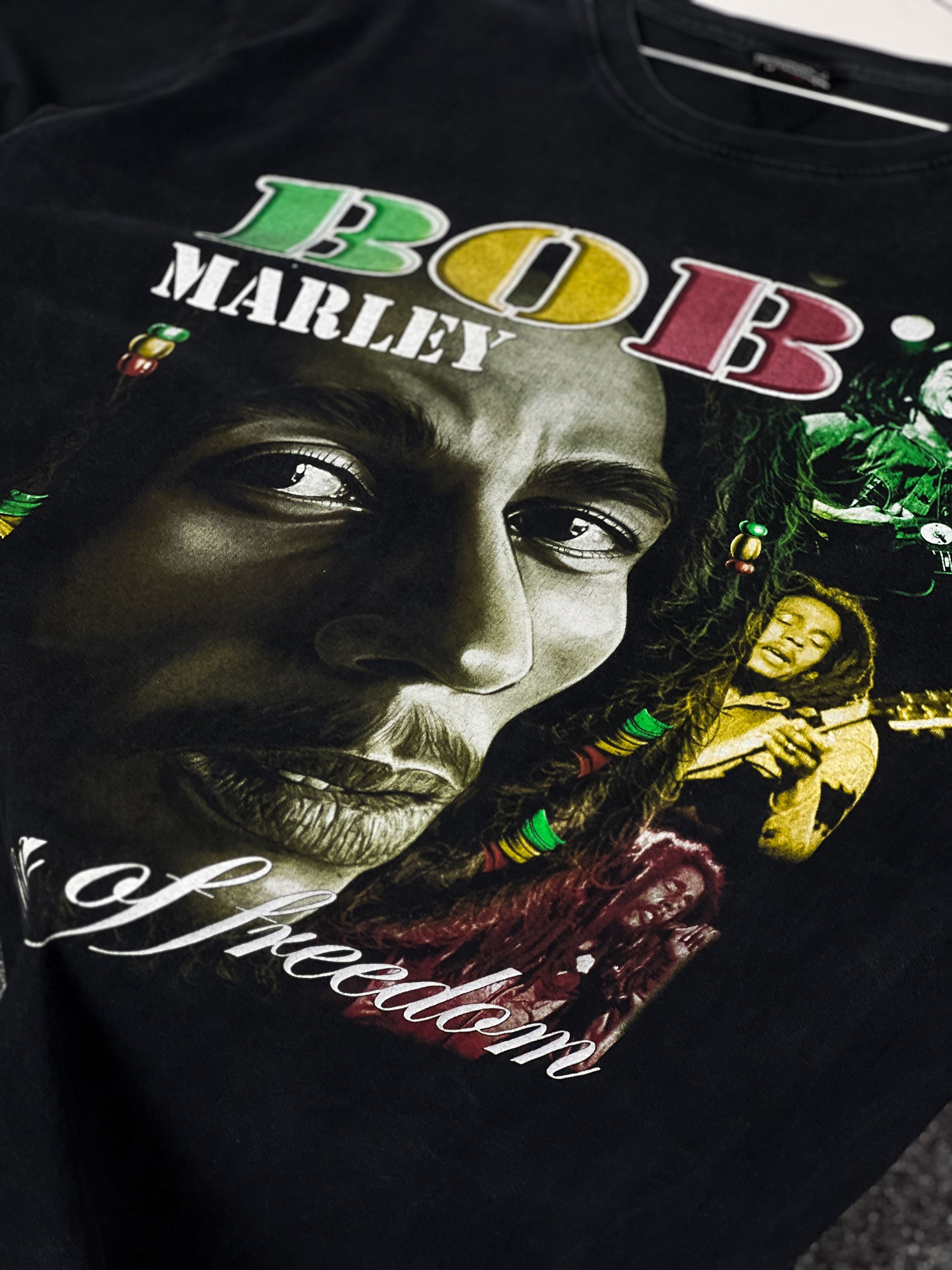 Vintage Rock@Tees x Bob Marley Vintage Men`s t-Shirt Size US XXL / EU 58 / 5 - 4 Thumbnail
