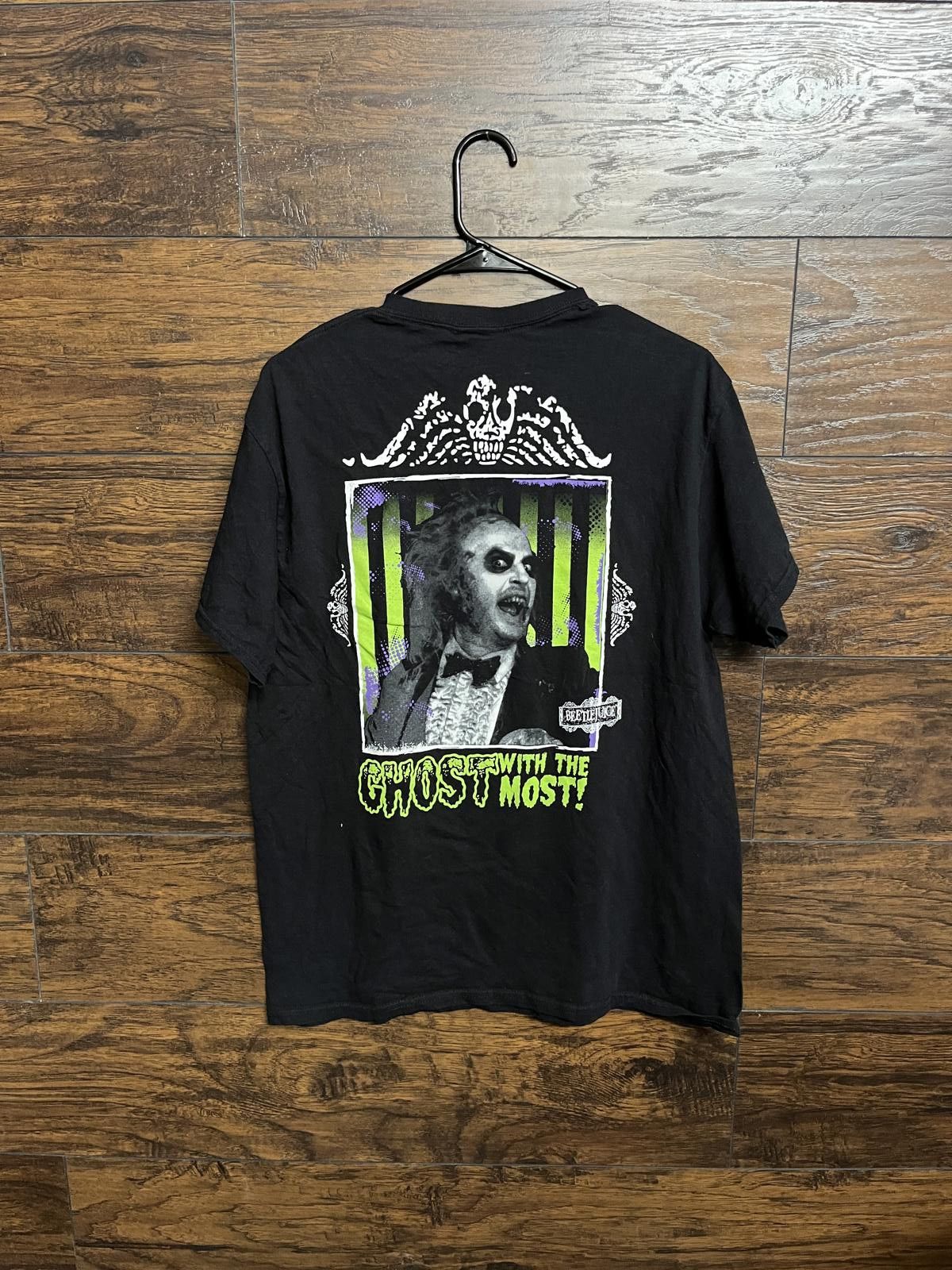 Designer Beetlejuice Movie T-shirt - Ghost With the Most Keaton - L Size US L / EU 52-54 / 3 - 1 Thumbnail