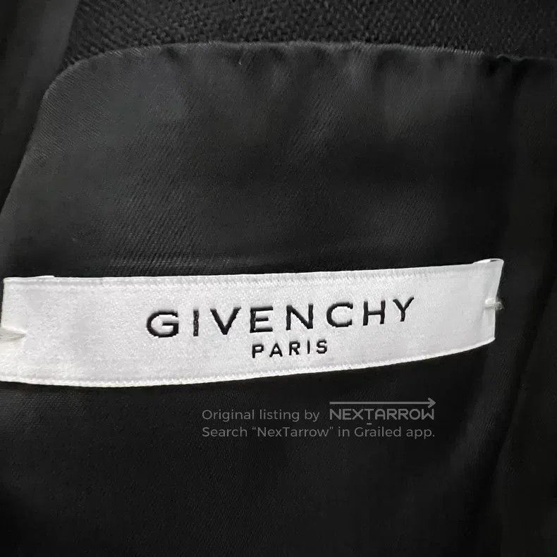 Givenchy Givenchy Size50 Black Notched Lapel Dress Vest (Size 50) Size US M / EU 48-50 / 2 - 3 Thumbnail