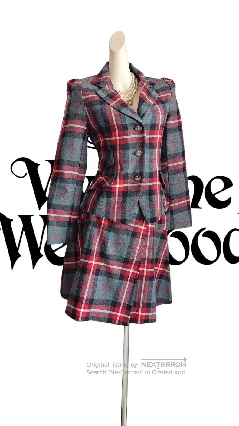 Vivienne Westwood Vivienne Westwood Tartan Suit Size M / US 6-8 / IT 42-44 - 2 Thumbnail