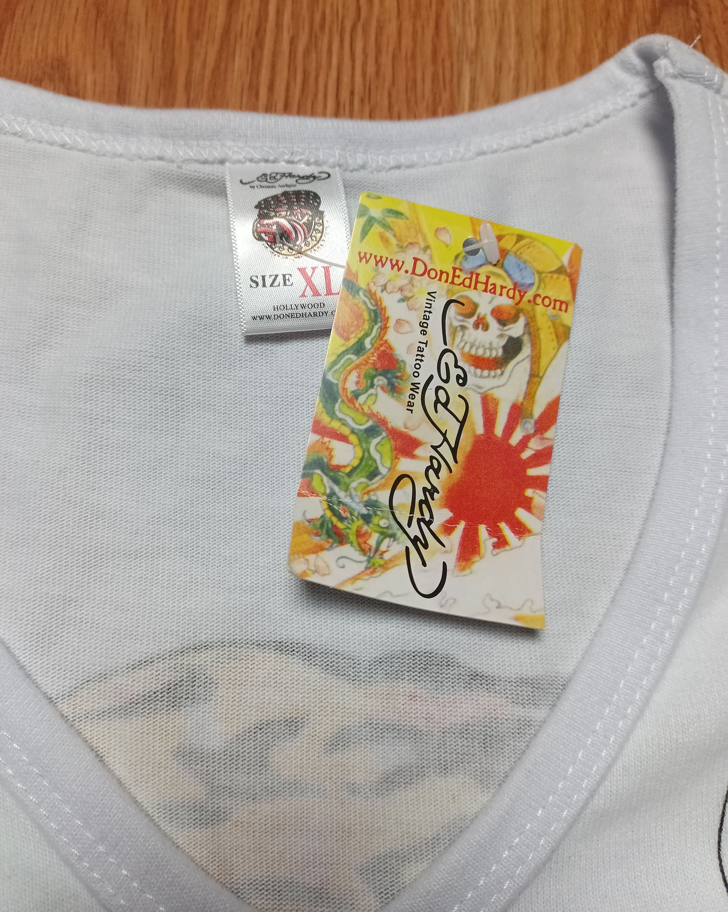 Christian Audigier × Ed Hardy Ed Hardy Christian Audigier NEW Long Top Blouse XL Size XL / US 12-14 / IT 48-50 - 8 Thumbnail
