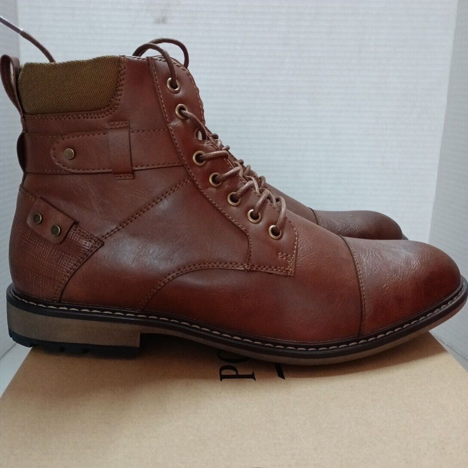 PORTLAND Boot Company Men's Brown Heel Chukka Boots Size 12