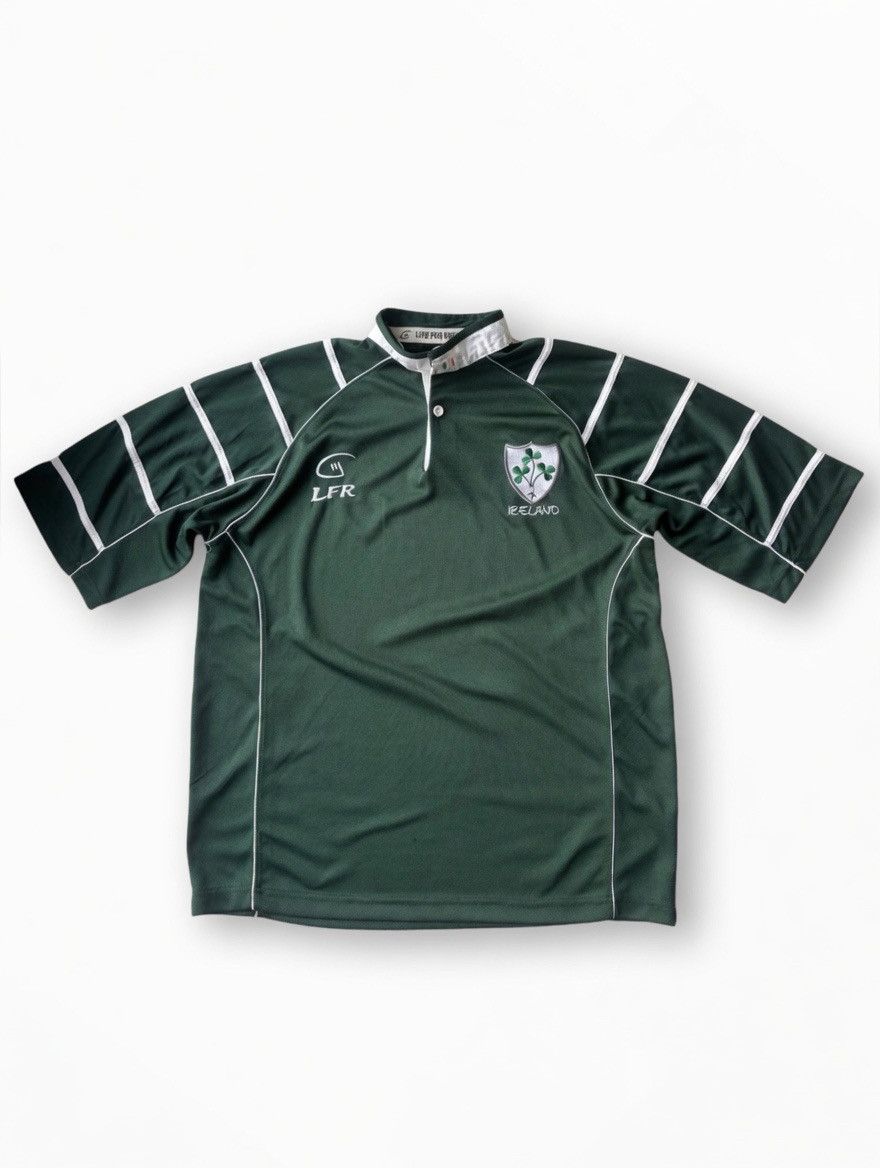 Other Vintage Ireland Rugby Jersey - Live For Rugby LFR Size US L / EU 52-54 / 3 - 1 Thumbnail