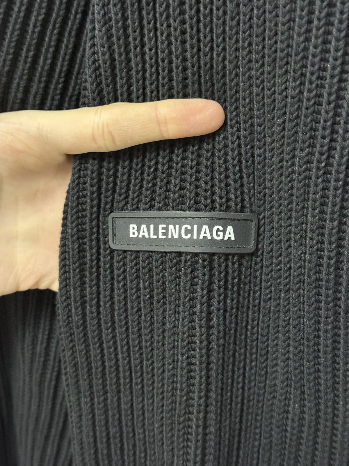 Balenciaga Balenciaga Double Layered Cardigan Unity Size US L / EU 52-54 / 3 - 22 Thumbnail