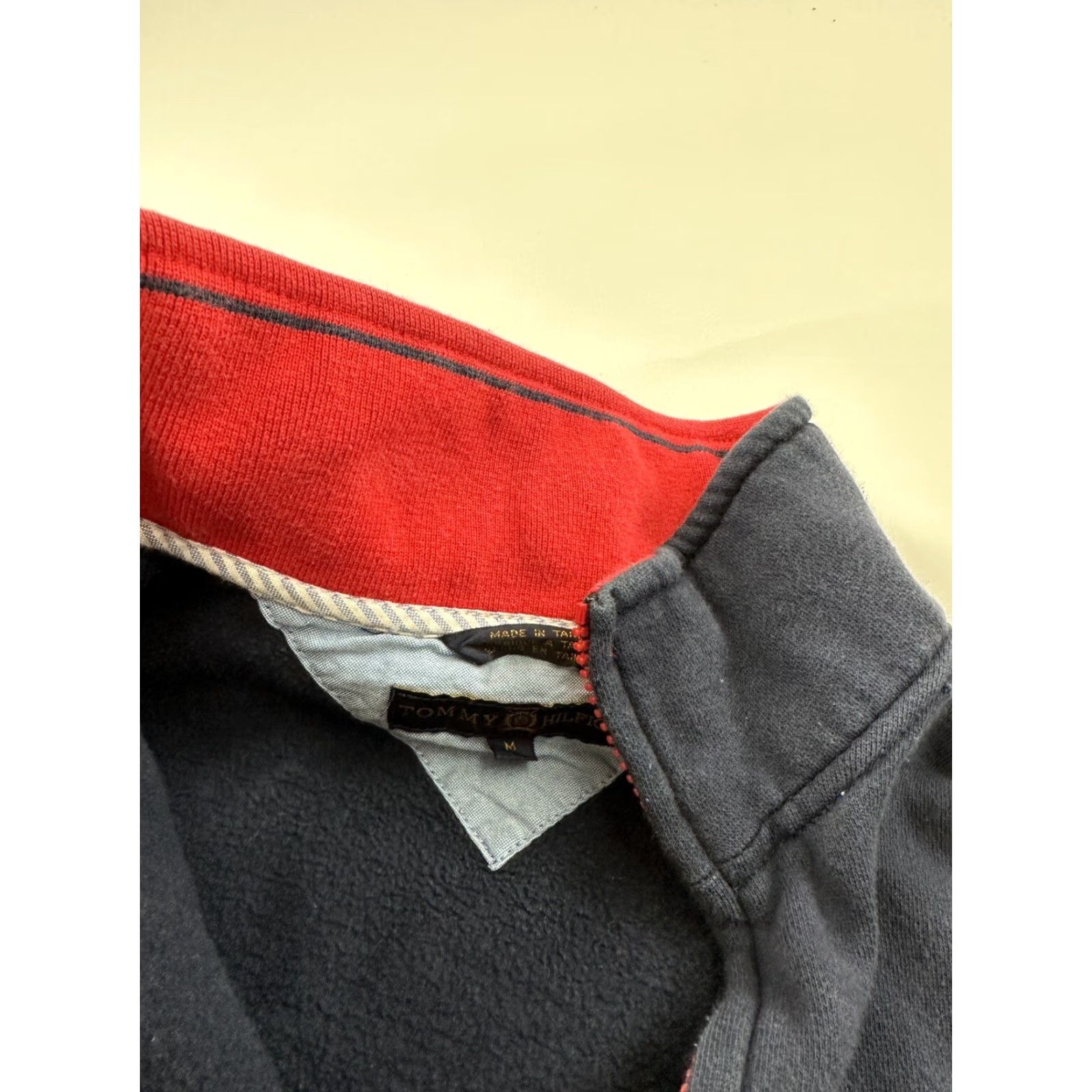 Tommy Hilfiger Tommy Hilfiger Sweater Mens Medium Blue 1/4 Zip Golf Size US M / EU 48-50 / 2 - 3 Thumbnail