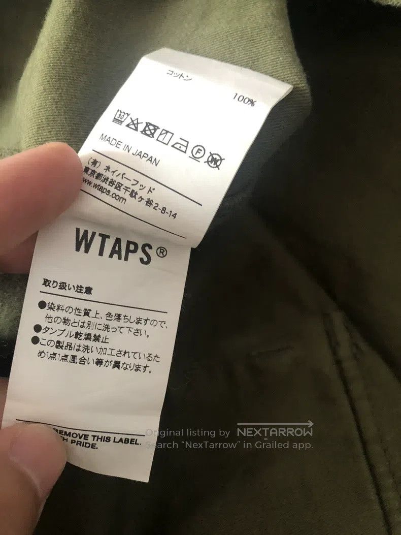 Wtaps Wtaps Military green four-pocket coat Size US M / EU 48-50 / 2 - 7 Thumbnail
