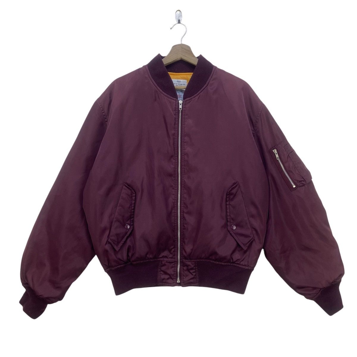 Japanese Brand Vintage R & L Street Fashion MA-1 Bomber Jacket Size US L / EU 52-54 / 3 - 1 Thumbnail