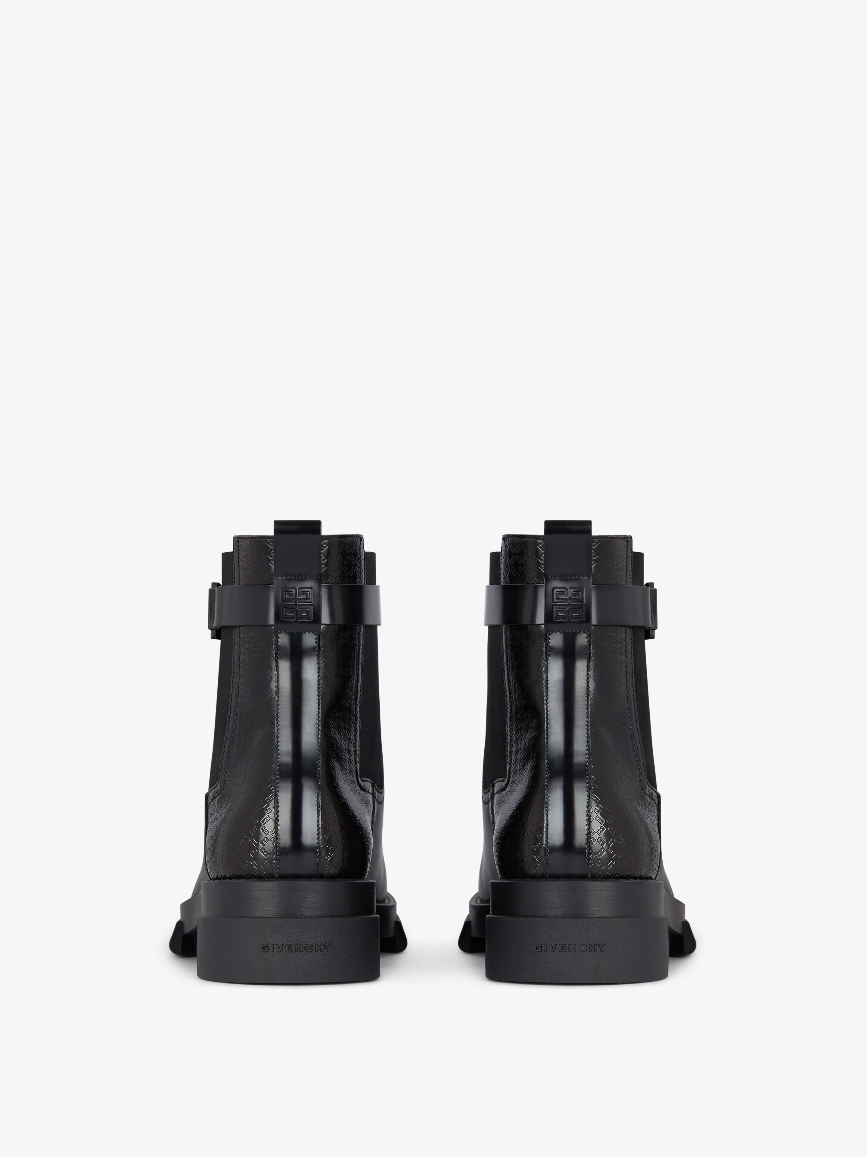 Givenchy o1lv12m1025 Terra Chelesea Boot in Black Size US 11 / EU 44 - 4 Thumbnail