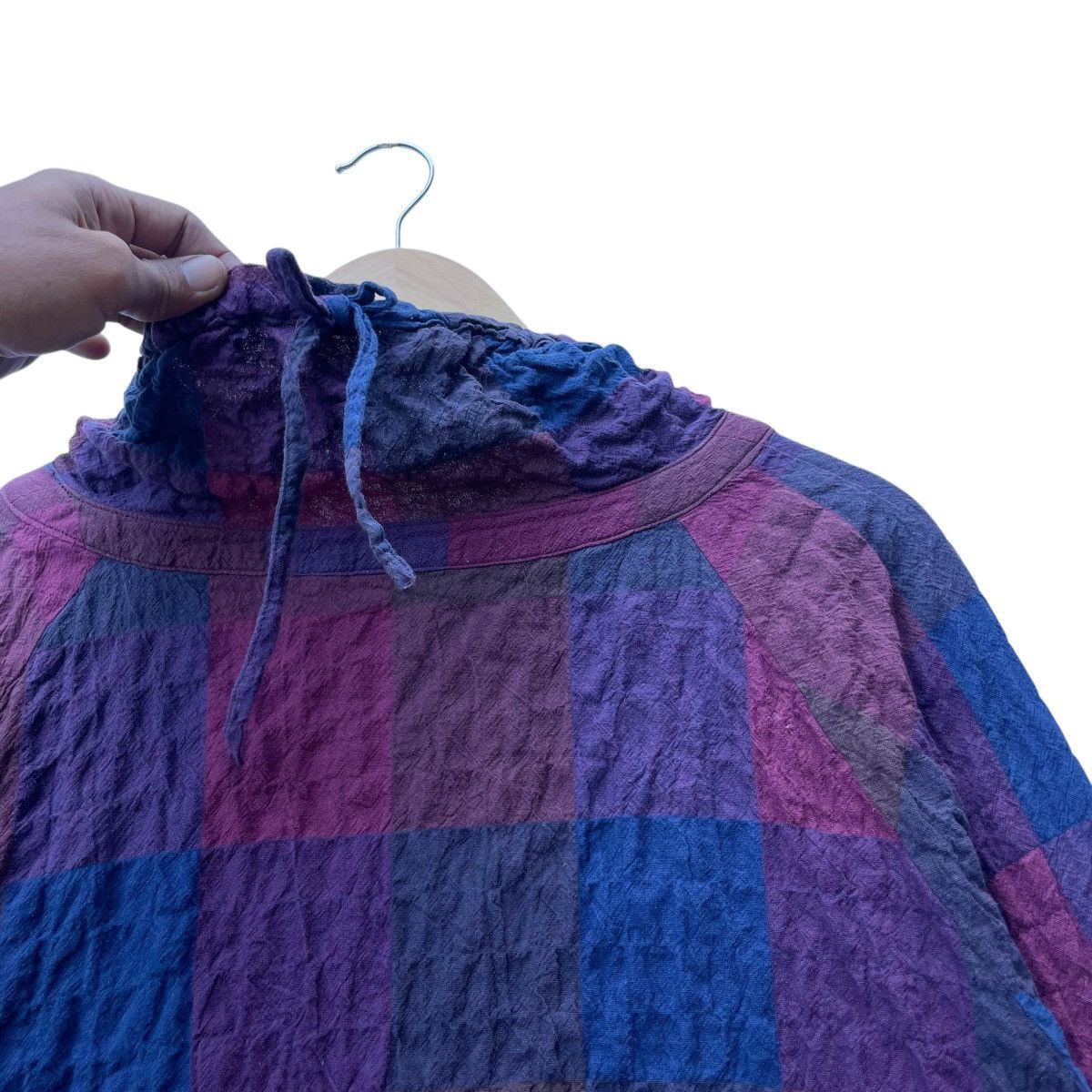 💥Rare Japanese Brand Dartisula Checked Pleat Please