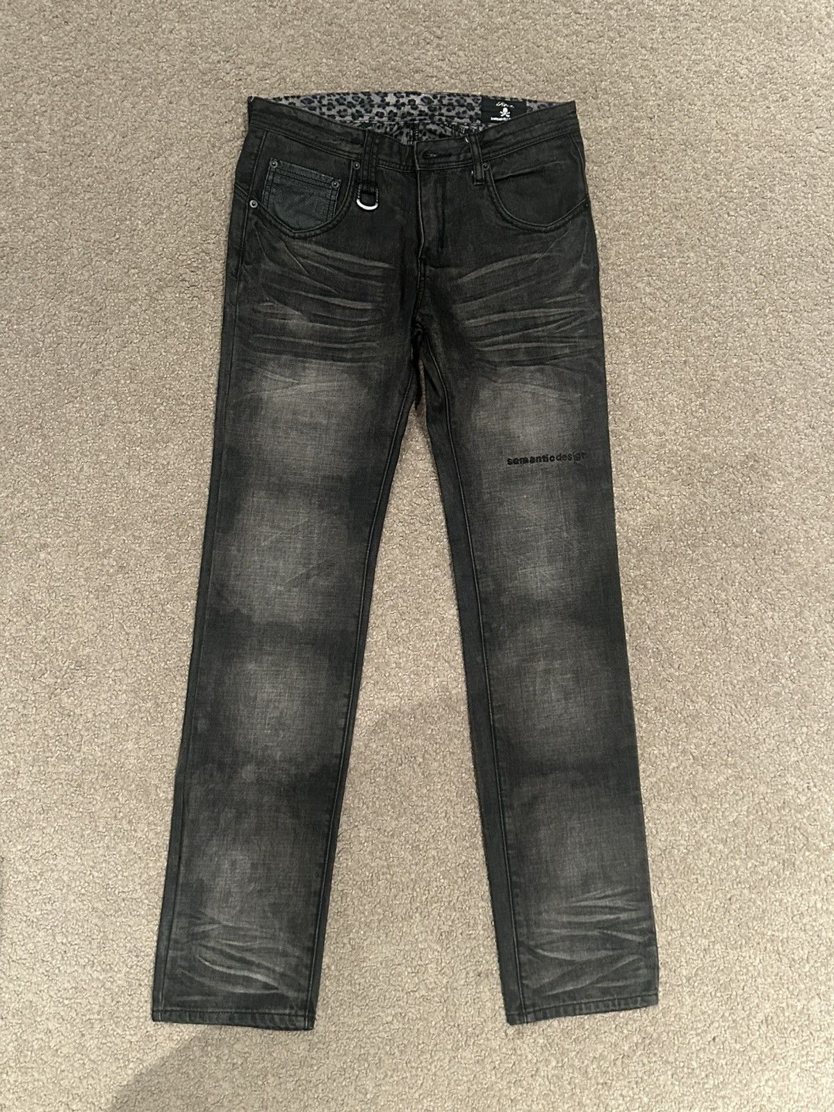 roen × semantic design crushed denim Y2K If Six Was Nine × Japanese Brand × Roen 🔥Sick Y2K Roen x Semantic