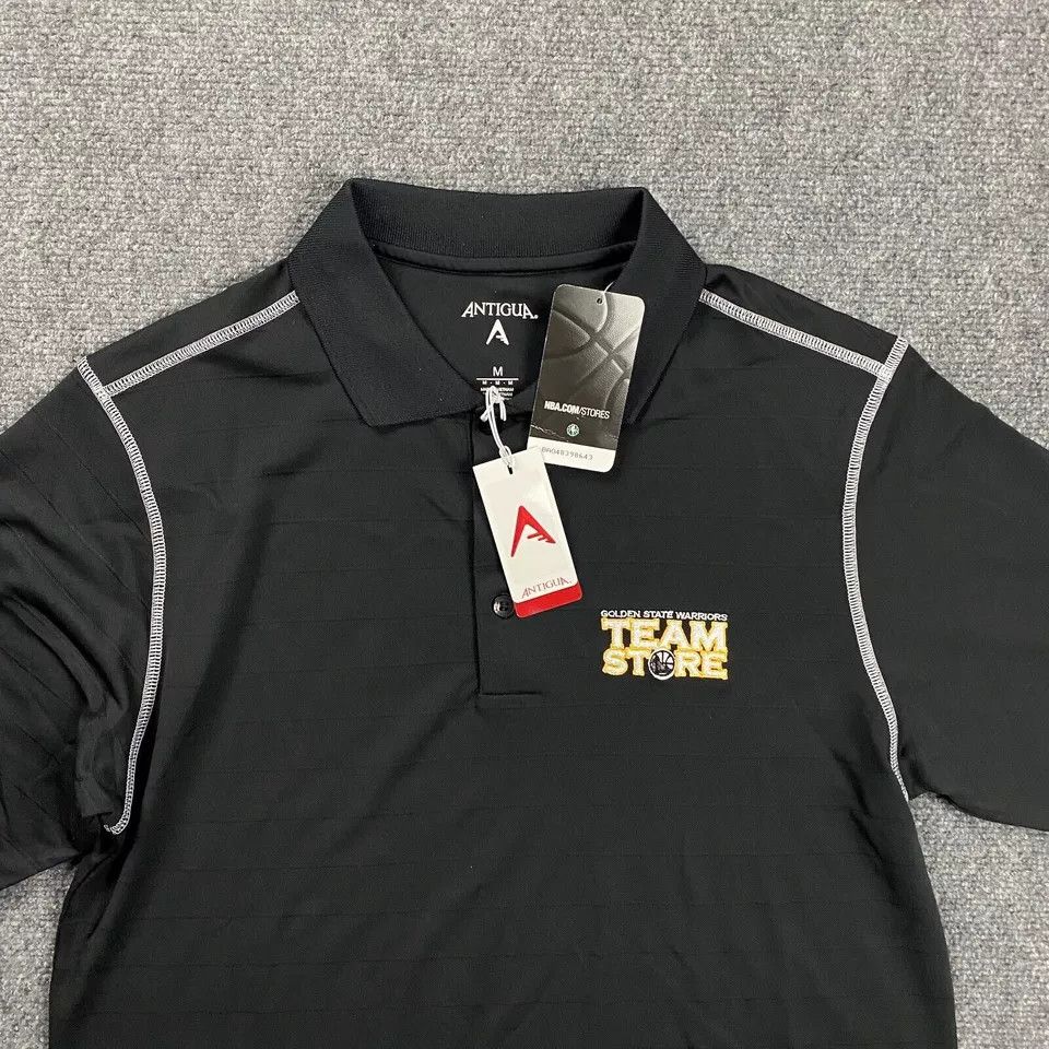 Antigua Golden State Warriors Polo Shirt Mens Medium Antigua NWT Size US M / EU 48-50 / 2 - 2 Thumbnail