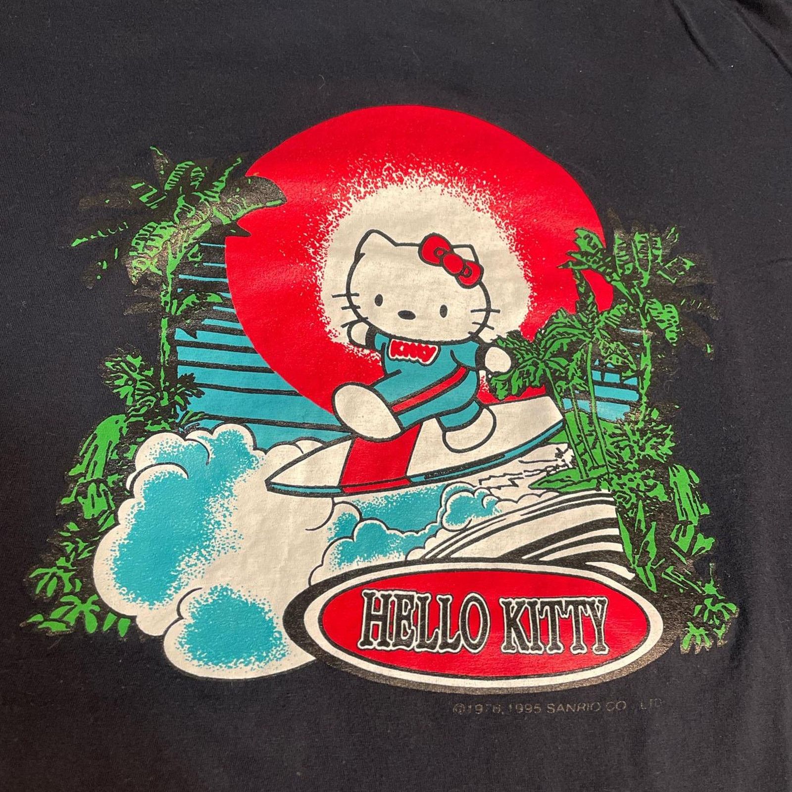 Vintage Vintage 1995 Hello Kitty Animated Cartoon Comic Rare Tee Size US L / EU 52-54 / 3 - 3 Thumbnail