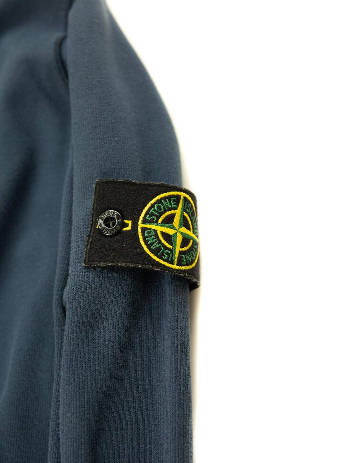 Stone Island Stone Island Mens Navy Lightweight Sweatshirt Large Navy Size US L / EU 52-54 / 3 - 2 Thumbnail