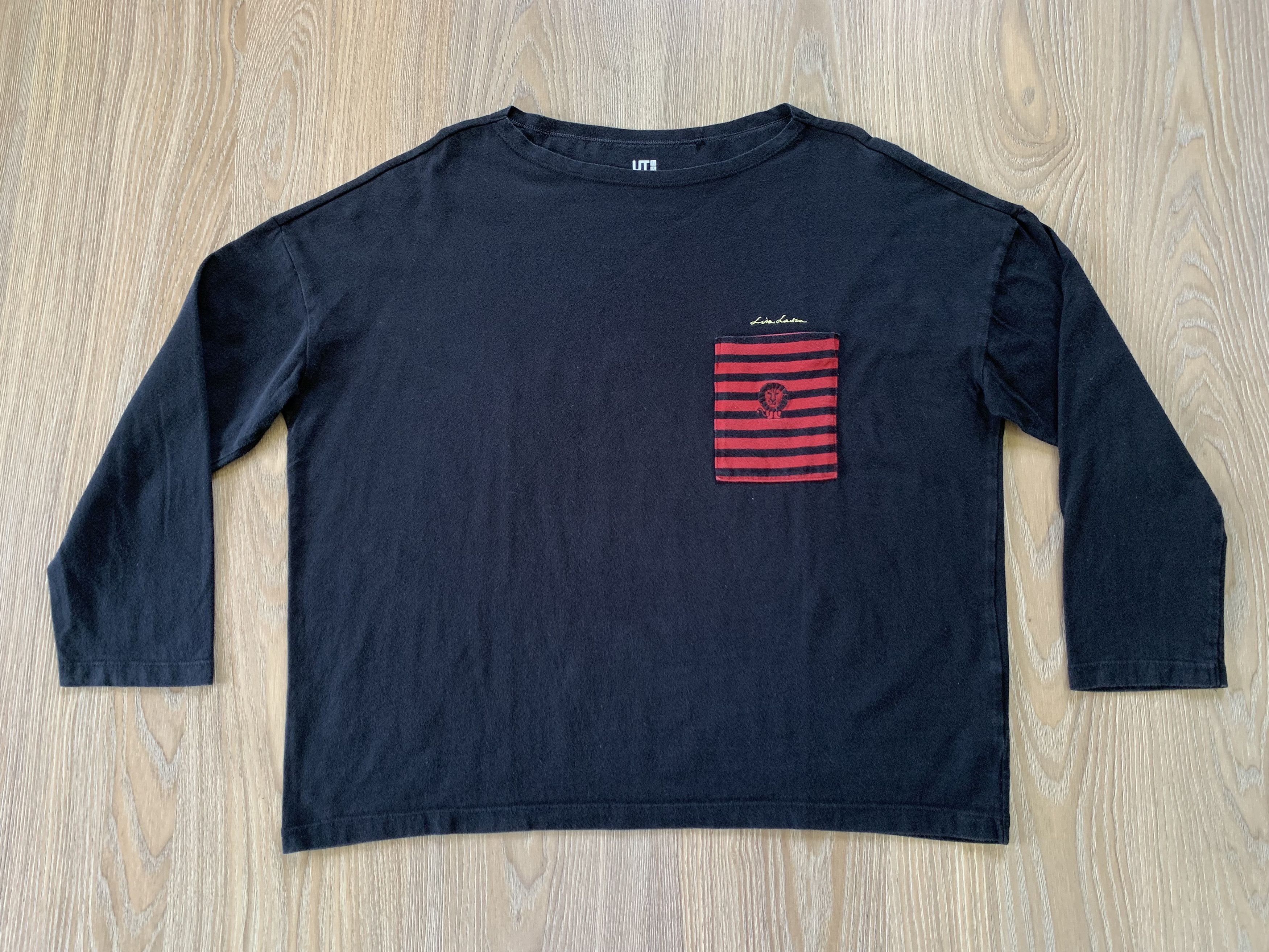 Japanese Brand × Uniqlo Uniqlo Lisa Larson Pocket Long Sleeve T Shirt Size US XL / EU 56 / 4 - 3 Thumbnail
