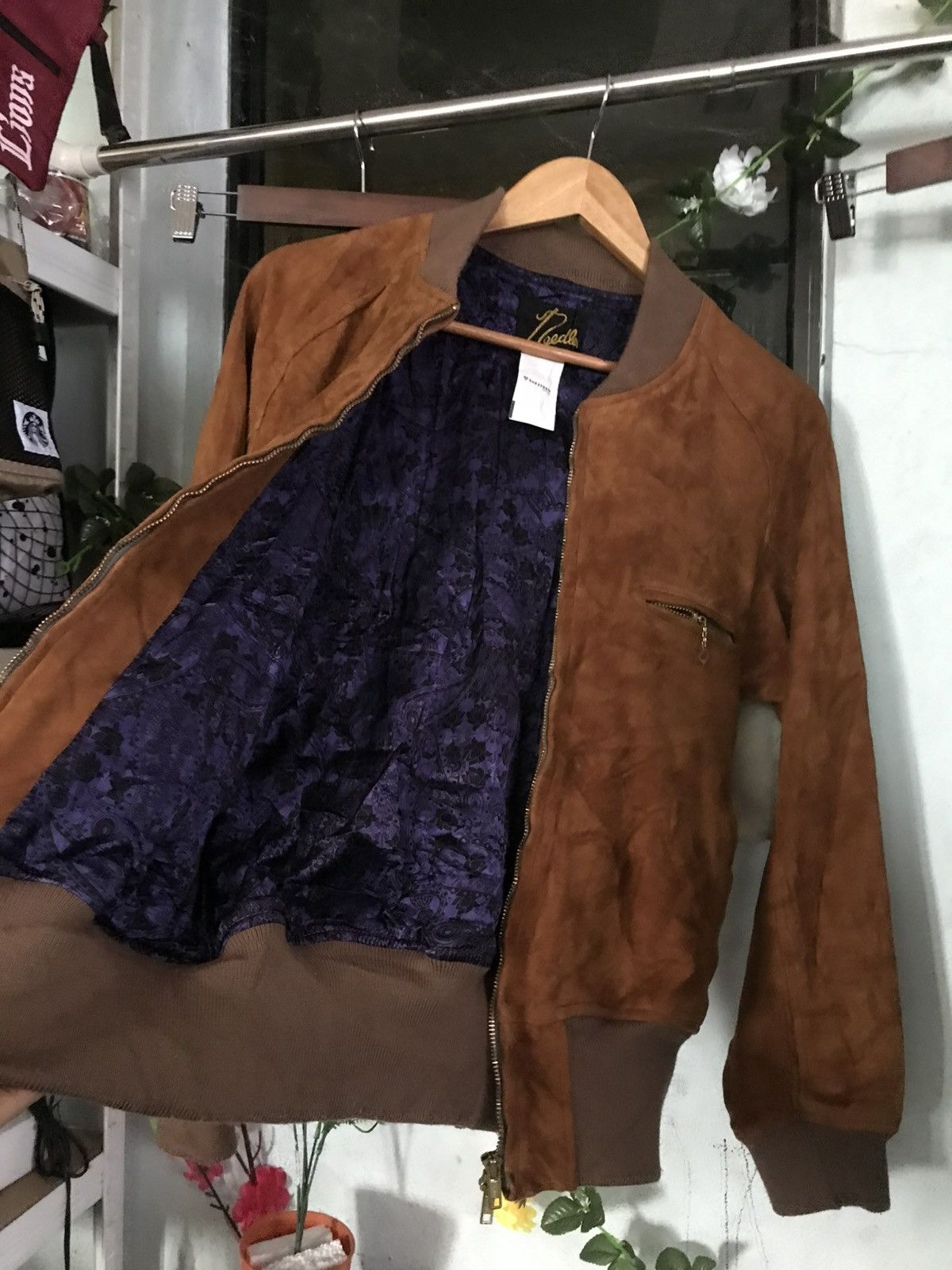 Needles × Vintage Vintage Needles 80s Leather Like Jacket Size US S / EU 44-46 / 1 - 10 Thumbnail