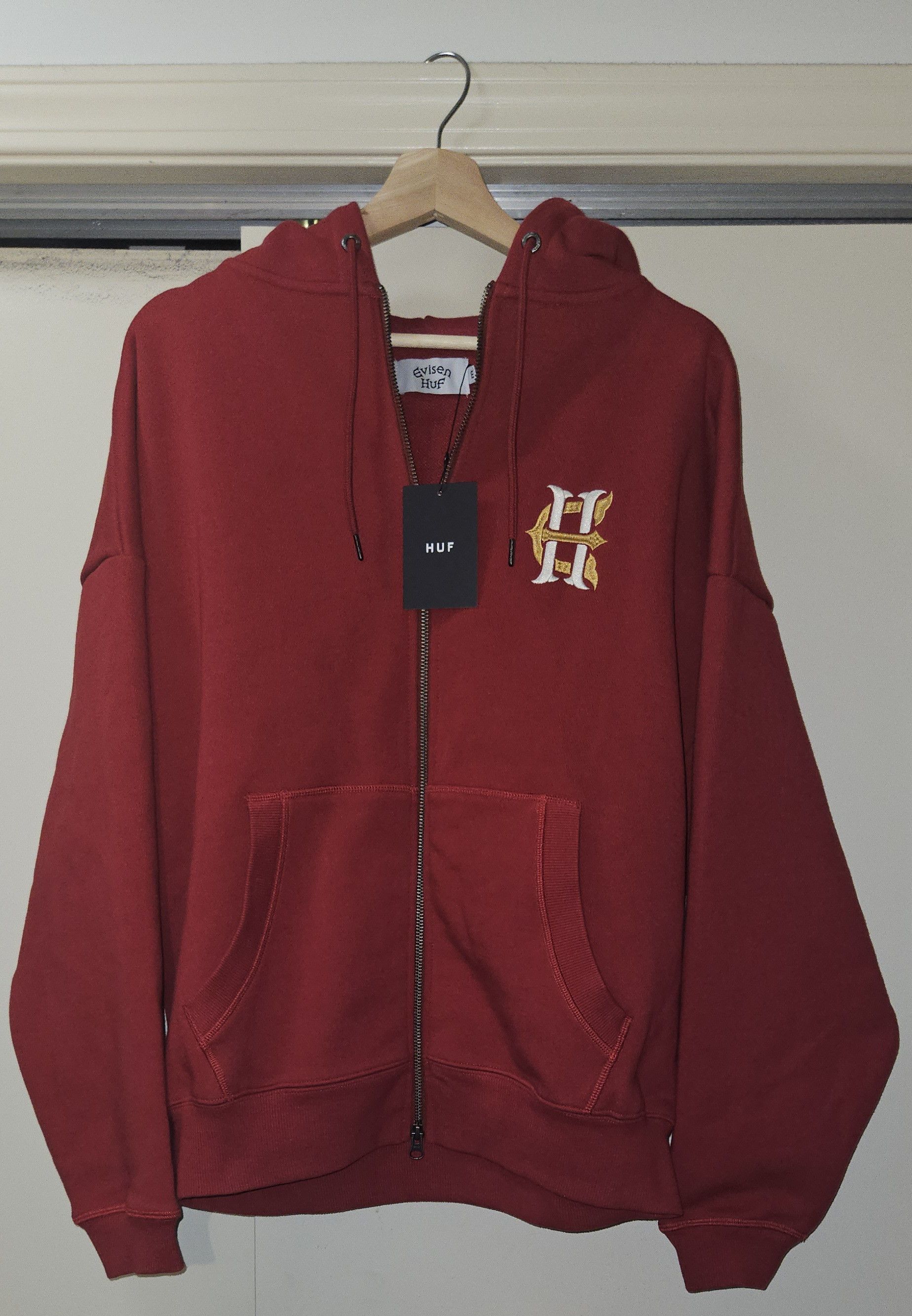 Huf HUF X EVISEN HUFUJI ZIP HOODIE Size US M / EU 48-50 / 2 - 1 Thumbnail