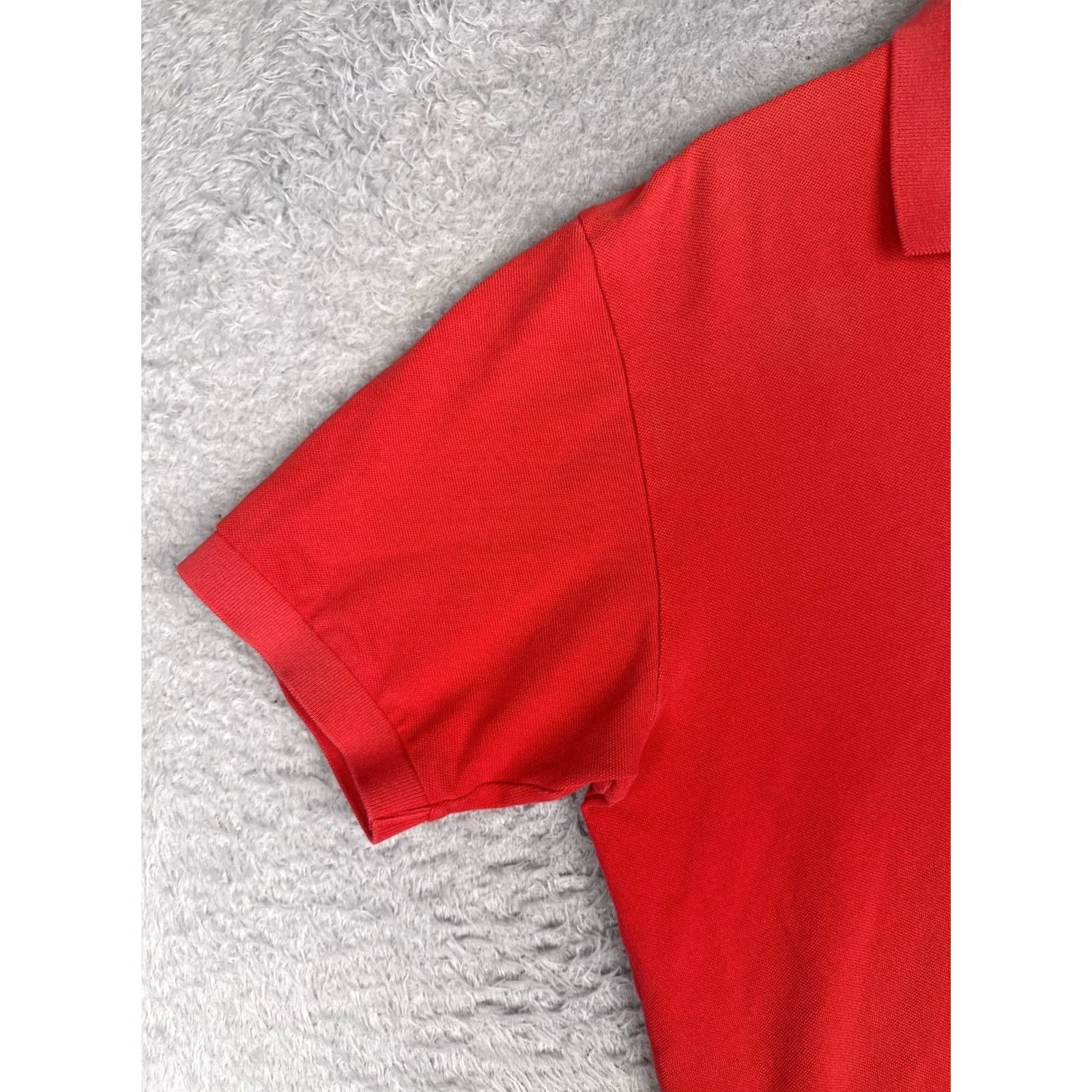 Polo Ralph Lauren VINTAGE Polo Ralph Lauren Shirt Men L Red 100% Cotton Short Sleeve Pony Size US L / EU 52-54 / 3 - 3 Thumbnail