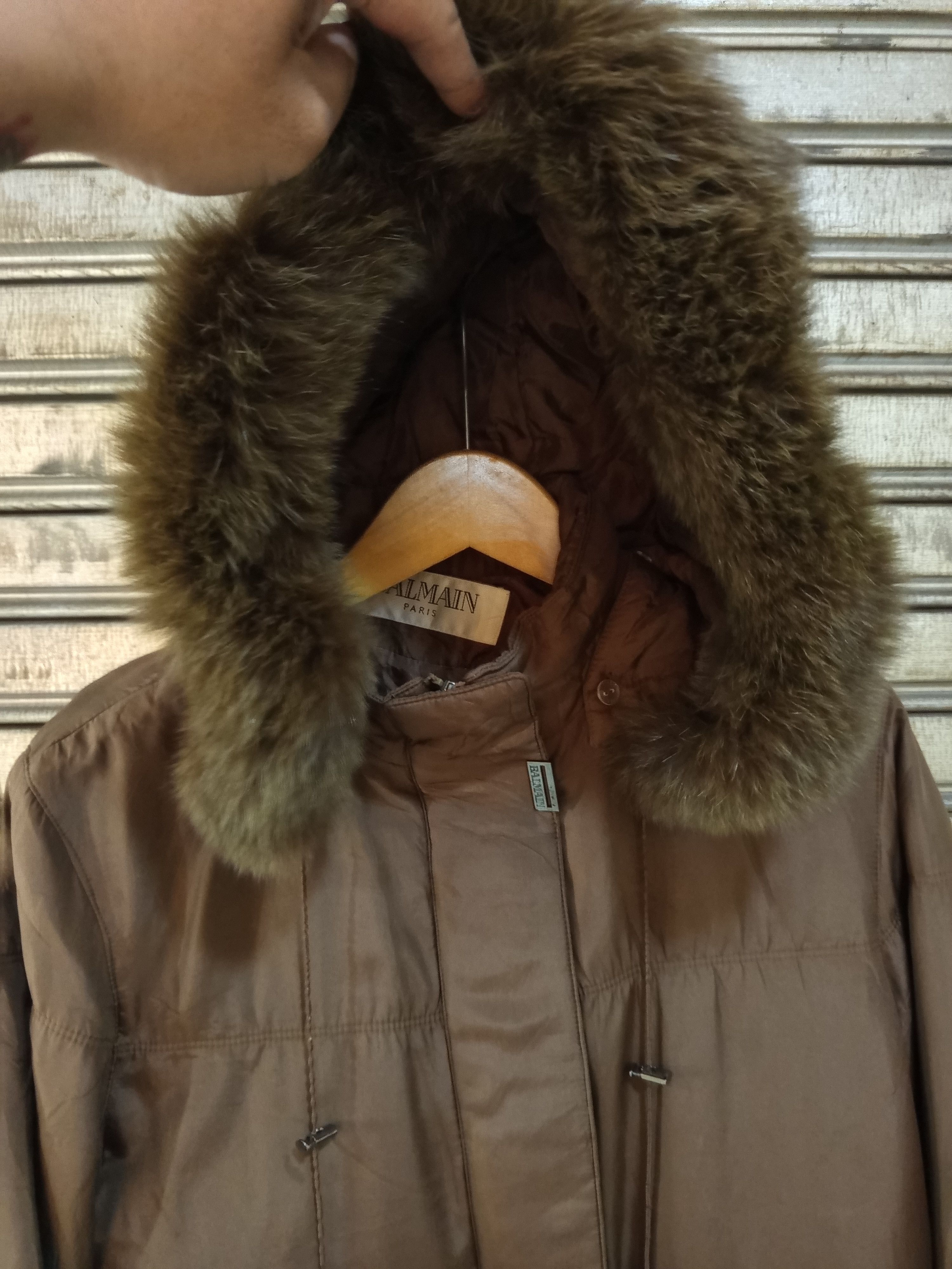 Balmain Balmain Paris Detachable Faux Fur Hood Jacket Size M / US 6-8 / IT 42-44 - 7 Thumbnail