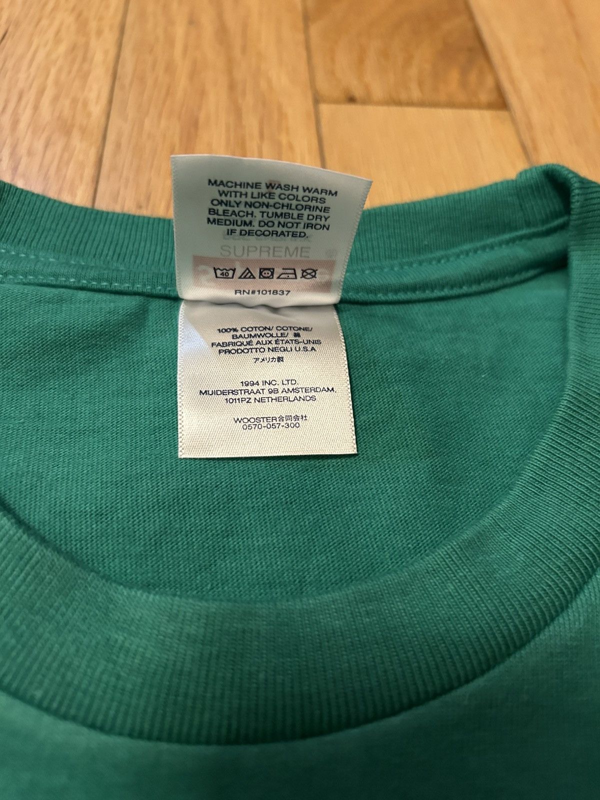 Supreme Supreme Mutants Tee Green Size US L / EU 52-54 / 3 - 4 Thumbnail