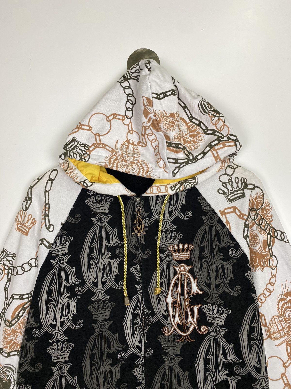 Christian Audigier ✅️Vintage Christian Audigier Los Angeles Zipper Jacket Size US L / EU 52-54 / 3 - 4 Thumbnail