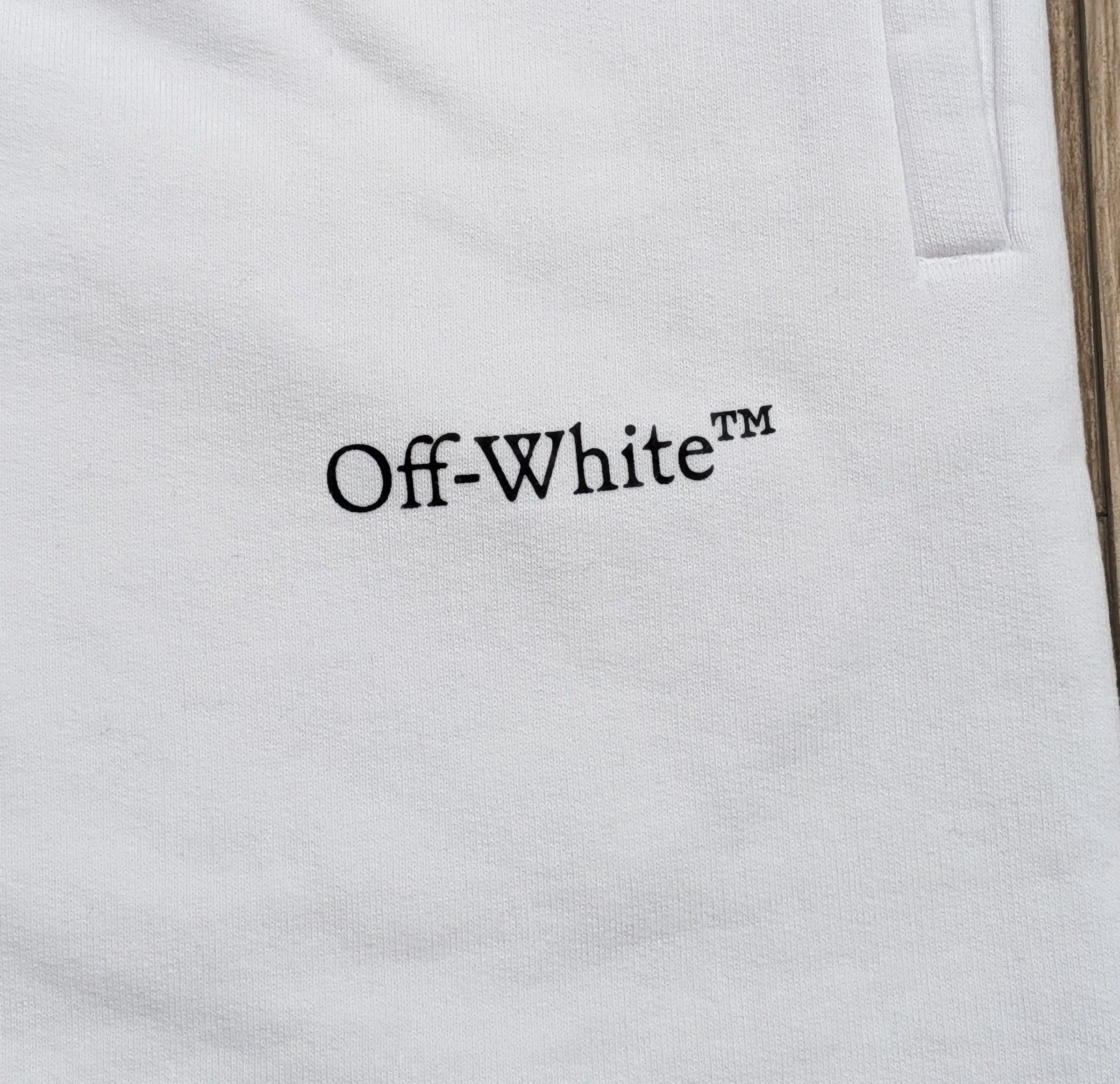 Off-White Off-White "Carvaggio Lute" Slim Jogger Pants White Large Size US 34 / EU 50 - 3 Thumbnail