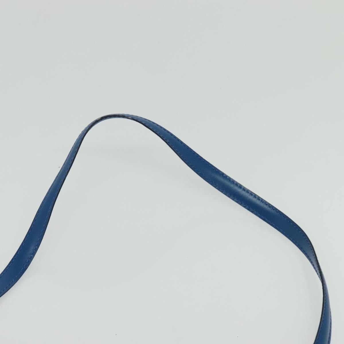 Louis Vuitton LOUIS VUITTON Epi Pochette Arche Shoulder Bag Blue M52575 Size ONE SIZE - 14 Thumbnail