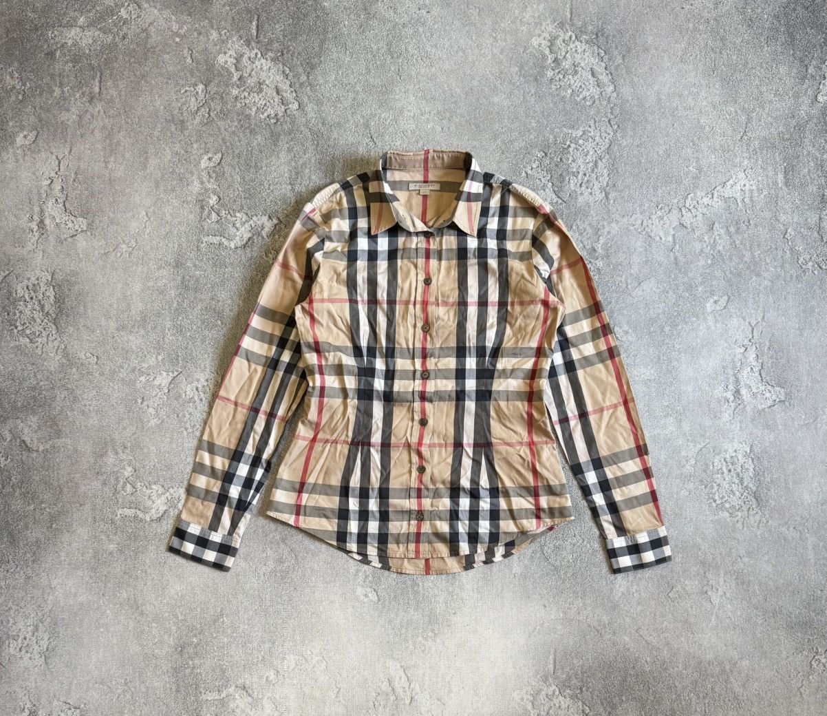 Burberry Burberry Brit XS/size nova check shirts button up blouse Size XS / US 0-2 / IT 36-38 - 9 Thumbnail