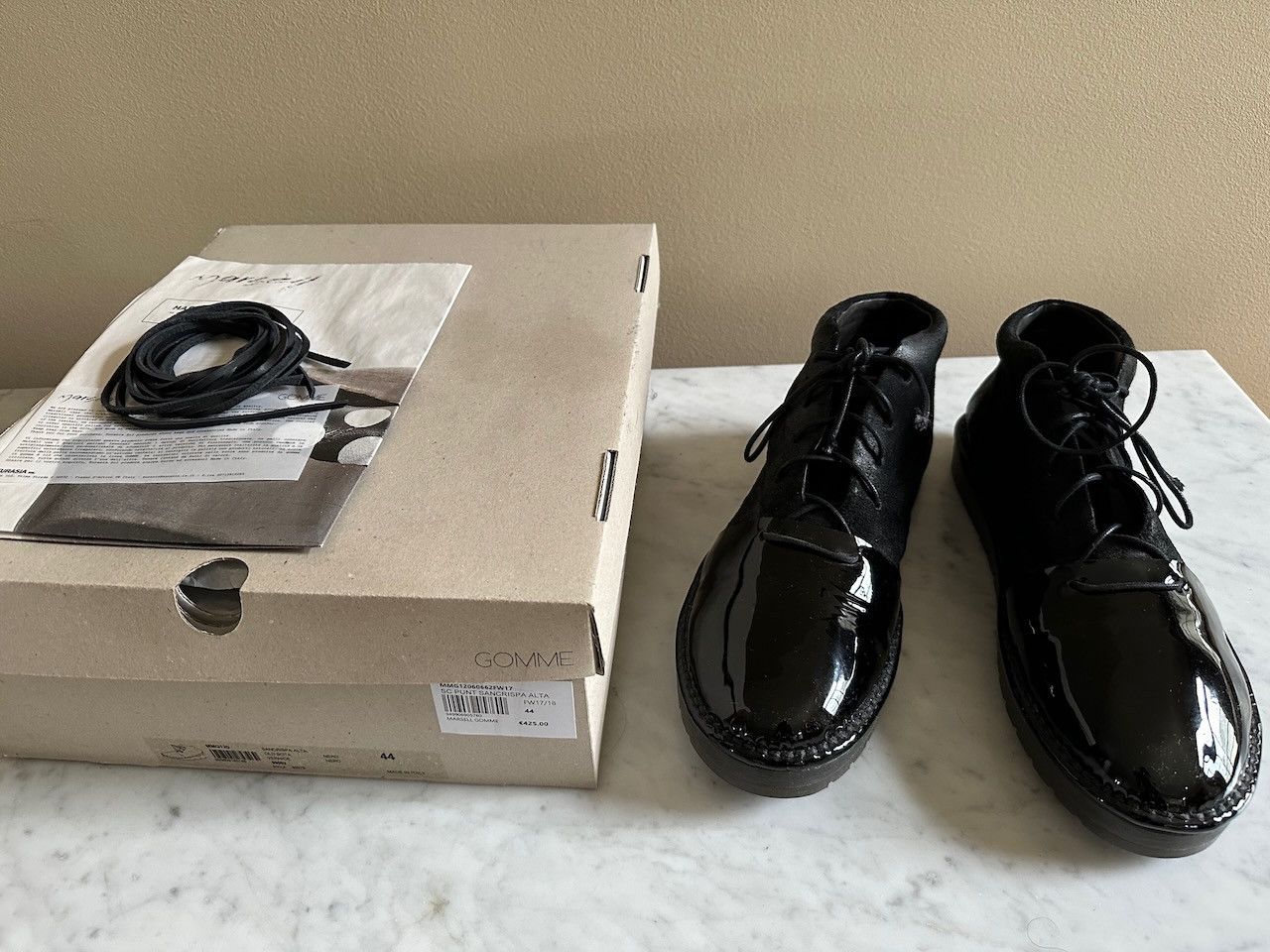 image of Marsell Sancrispa Alta Shoes in Black, Men's (Size 11)