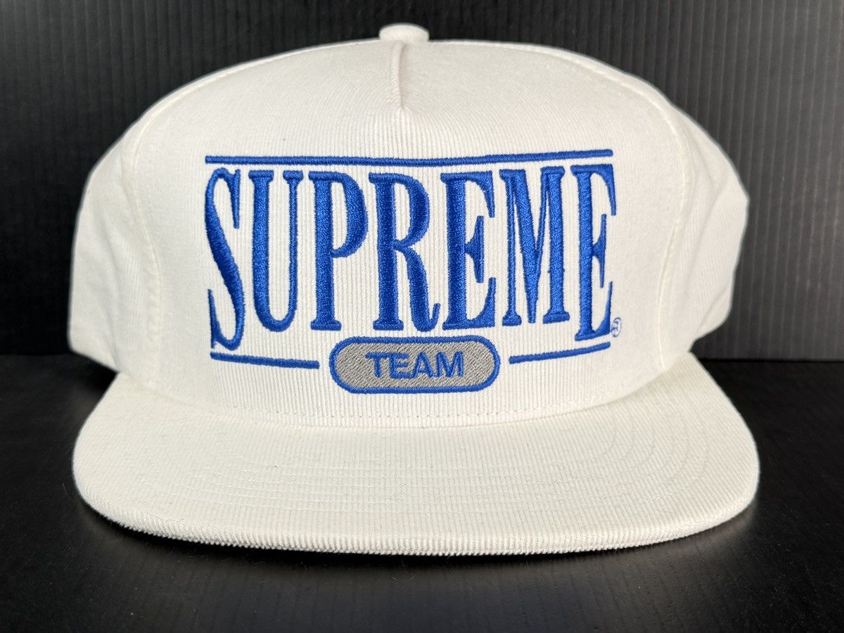 Supreme SUPREME SS16 UNIVERSITY 5 PANEL WHITE HAT BRAND NEW W/ TAGS Size ONE SIZE - 1 Thumbnail